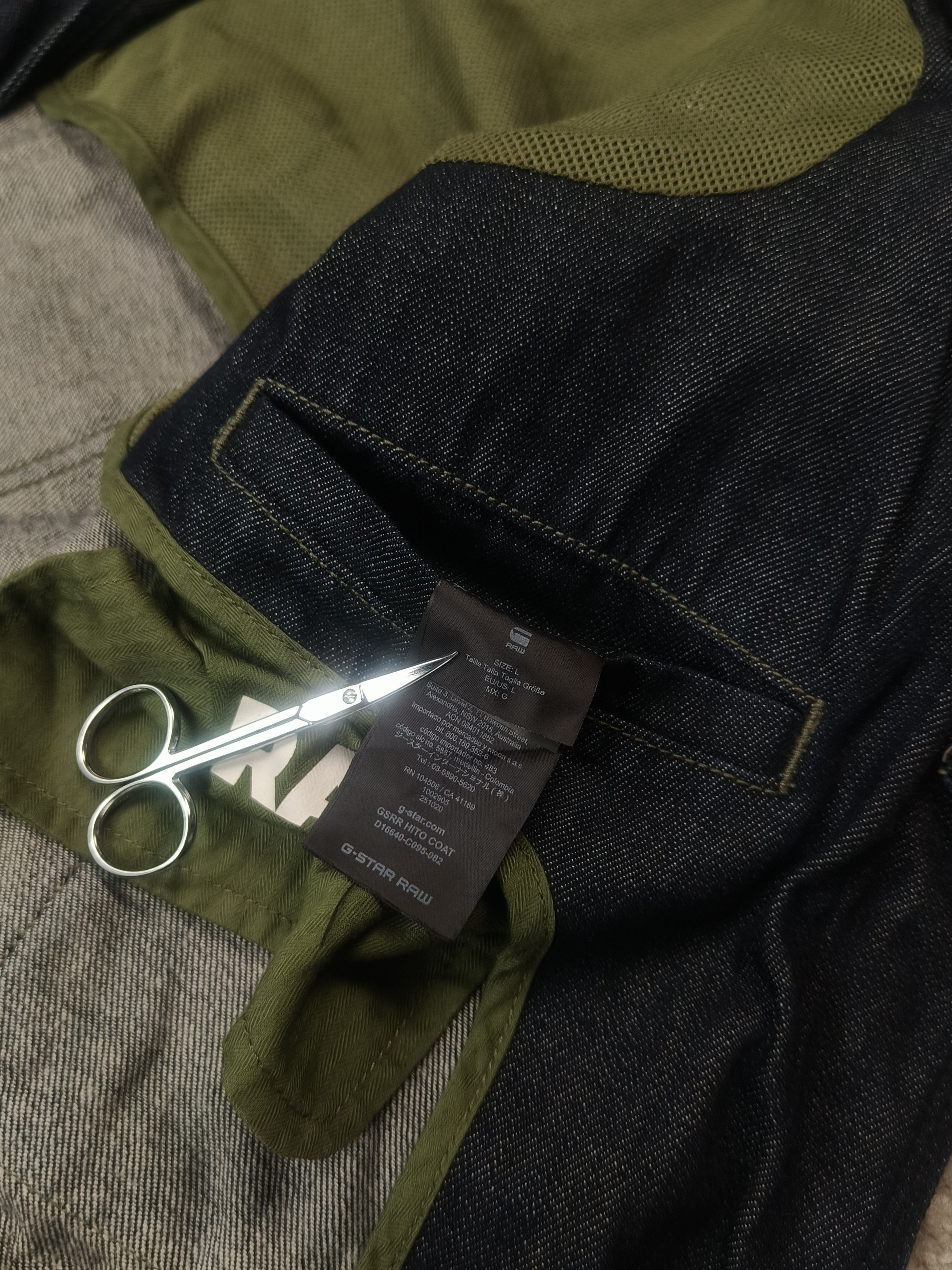 G-Star G-STAR Raw Research GSRR Hito Denim Multi Pocket Coat Jacket Size US L / EU 52-54 / 3 - 7 Thumbnail