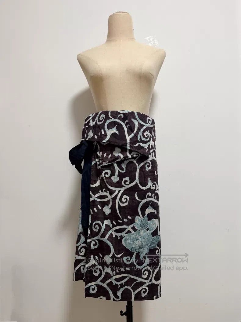 Dries Van Noten Dries Van Noten Wrap-around Midi Skirt Size 35" - 1 Thumbnail