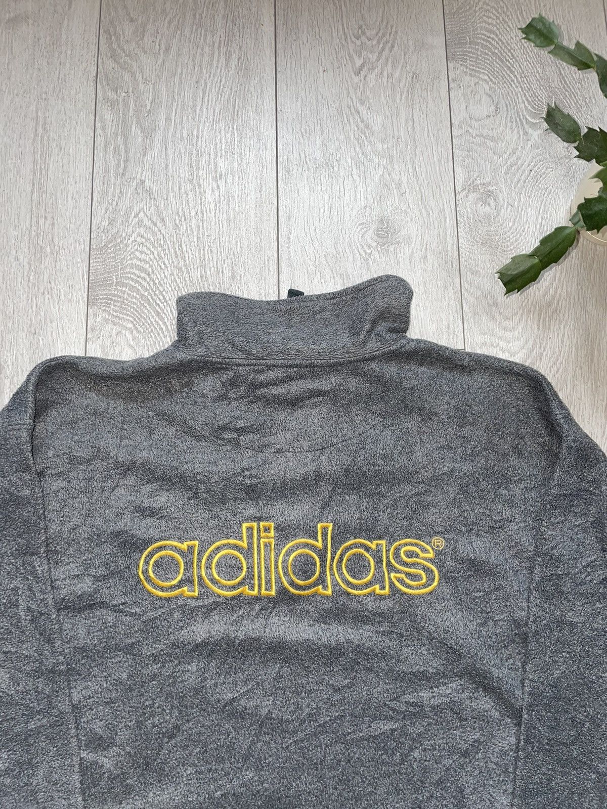 Adidas × Vintage 1/4 Fleece sweatshirt Adidas Vintage 90 s Size US XL / EU 56 / 4 - 7 Thumbnail