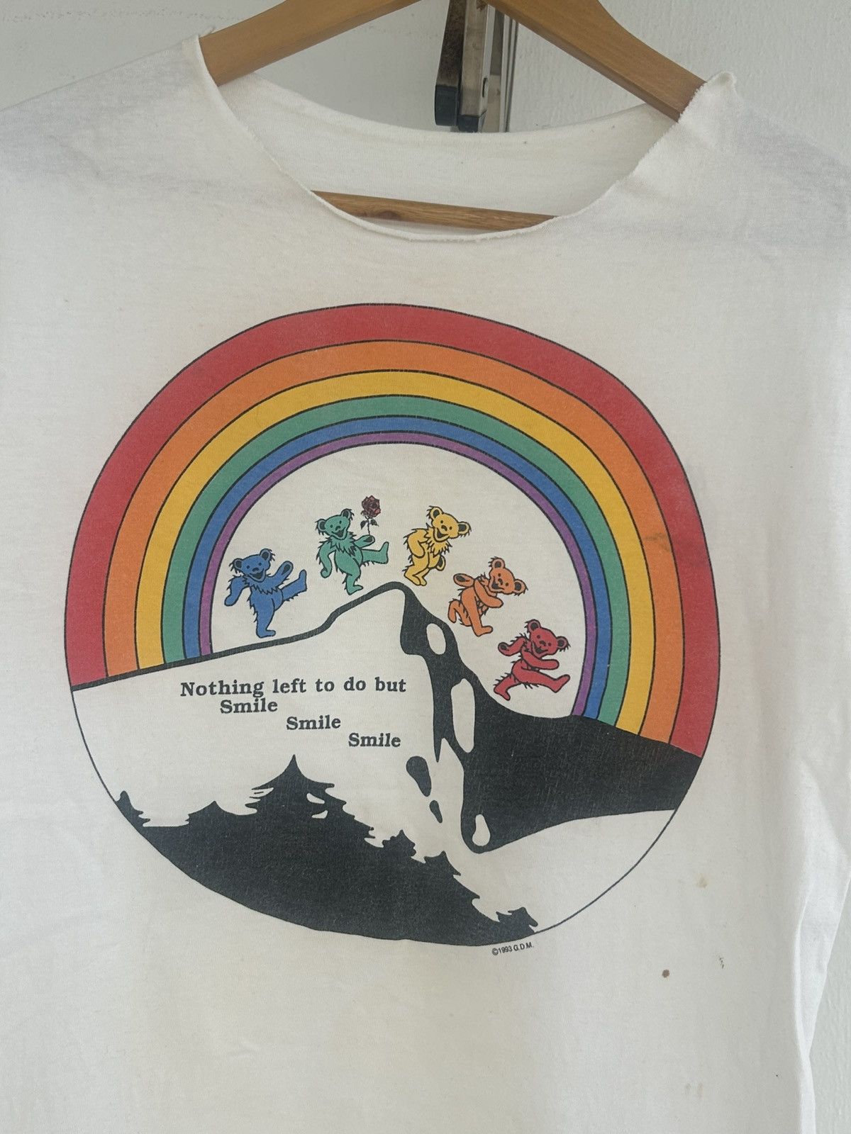 Grateful Dead Grateful Dead Punk Vintage 93’ White Tee Size US M / EU 48-50 / 2 - 3 Thumbnail