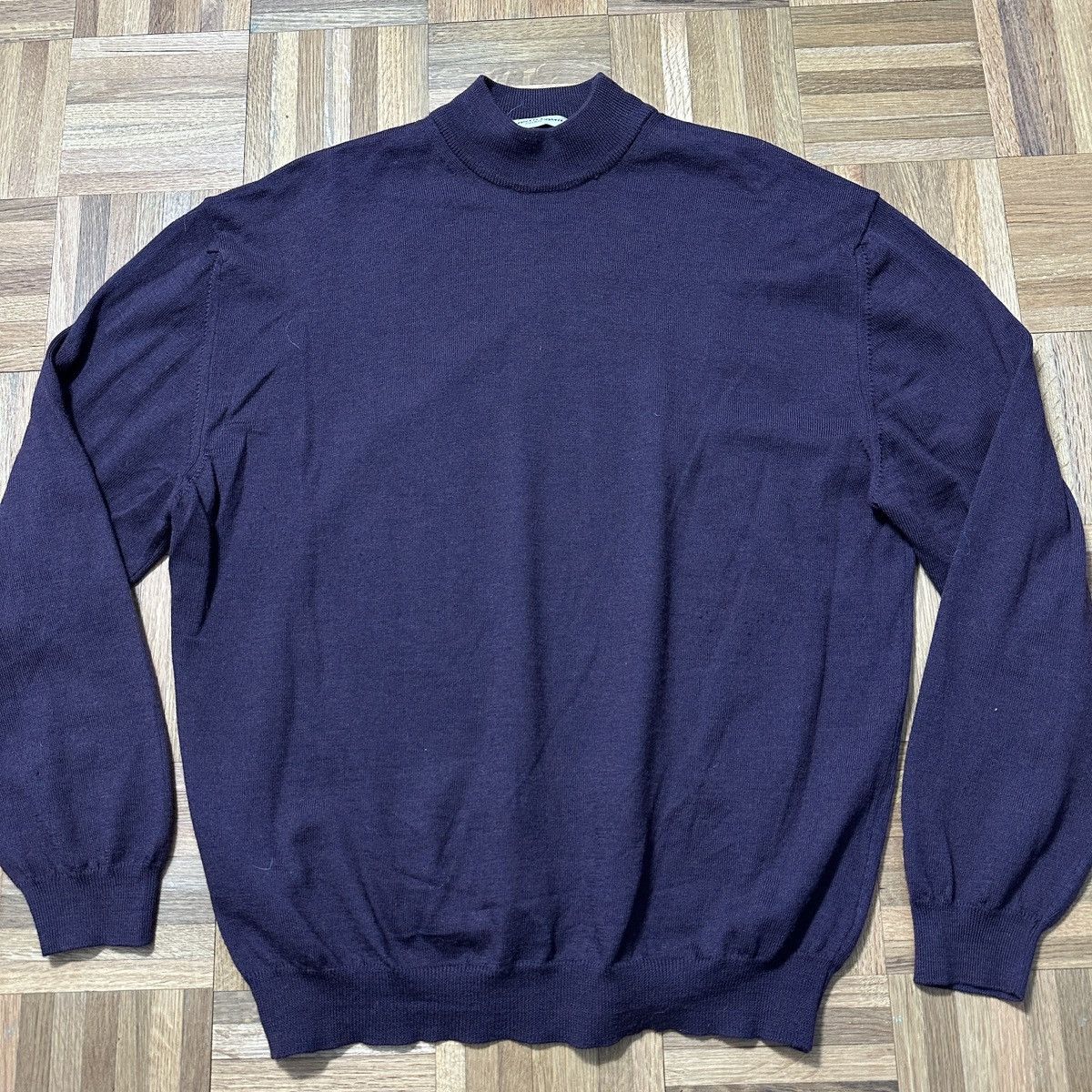 Pronto Uomo Vintage Pronto Uomo wool mock neck sweater Size US M / EU 48-50 / 2 - 3 Thumbnail