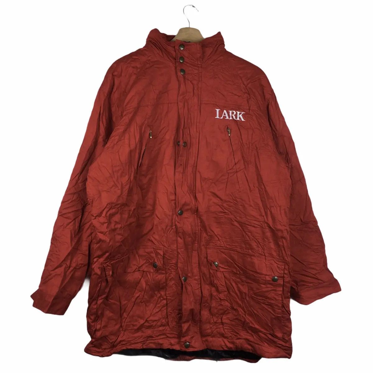 Vintage Vtg Lark Surfing Japan Jacket Parka Trench Hoodie Outdoor Size US L / EU 52-54 / 3 - 1 Thumbnail