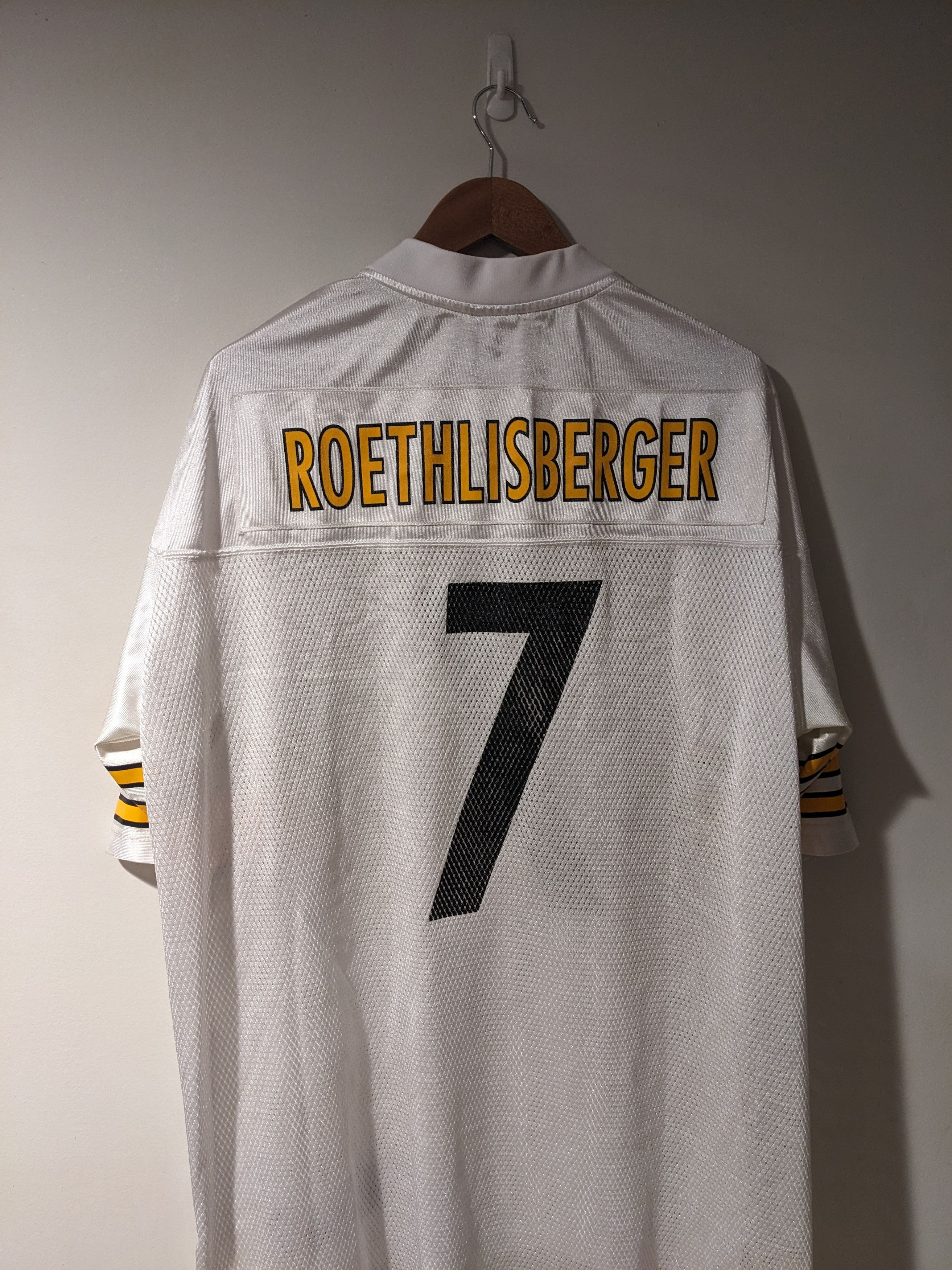 NFL × Vintage Vintage 2004 Pittsburgh Steelers Roethlisberger NFL Jersey Size US XXL / EU 58 / 5 - 1 Thumbnail