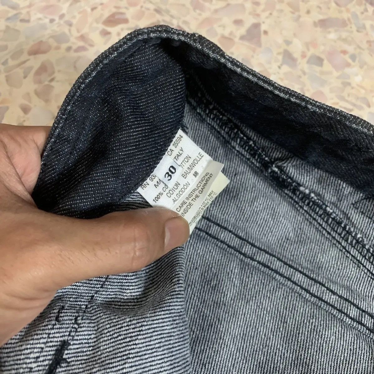 20471120 DIESEL LAB 29x32 JEANS CUSTOM MADE BAKER PANTS MADE IN ITALY Size US 29 - 5 Thumbnail