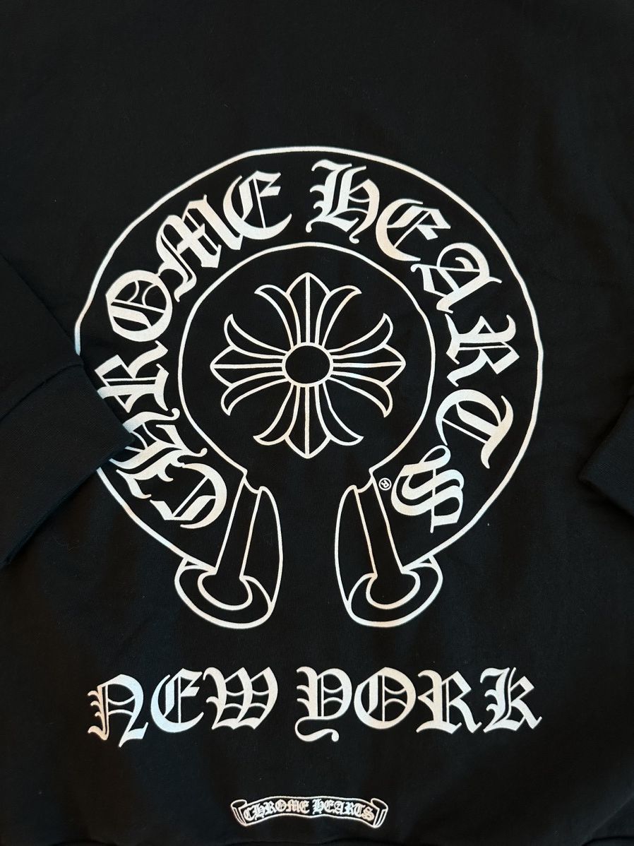 Chrome Hearts 🔥Chrome Hearts NY Exclusive Black Zip Up Hoodie🔥 Size US XXL / EU 58 / 5 - 3 Thumbnail
