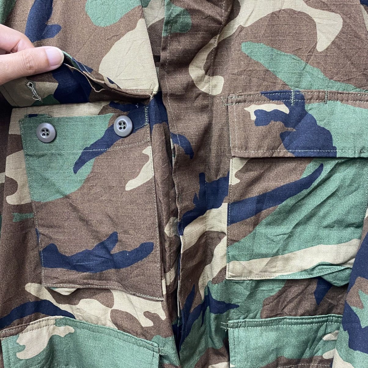 Vintage Deadstock Vintage 80s US Military Woodland Camouflage Jacket Size US M / EU 48-50 / 2 - 4 Thumbnail