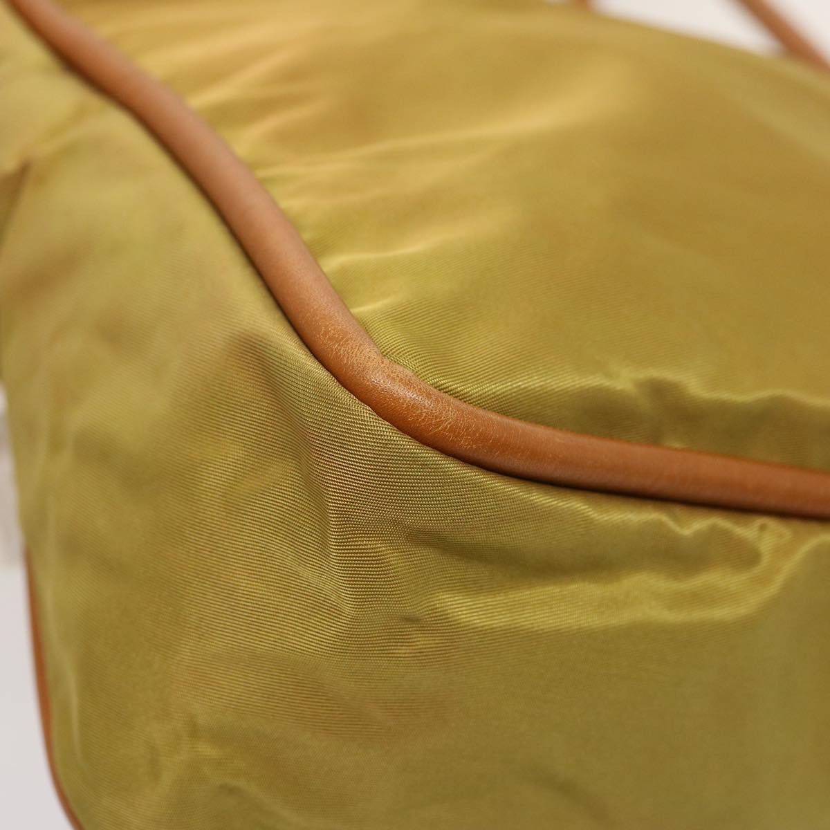 Celine CELINE Shoulder Bag Nylon Khaki Size ONE SIZE - 14 Thumbnail
