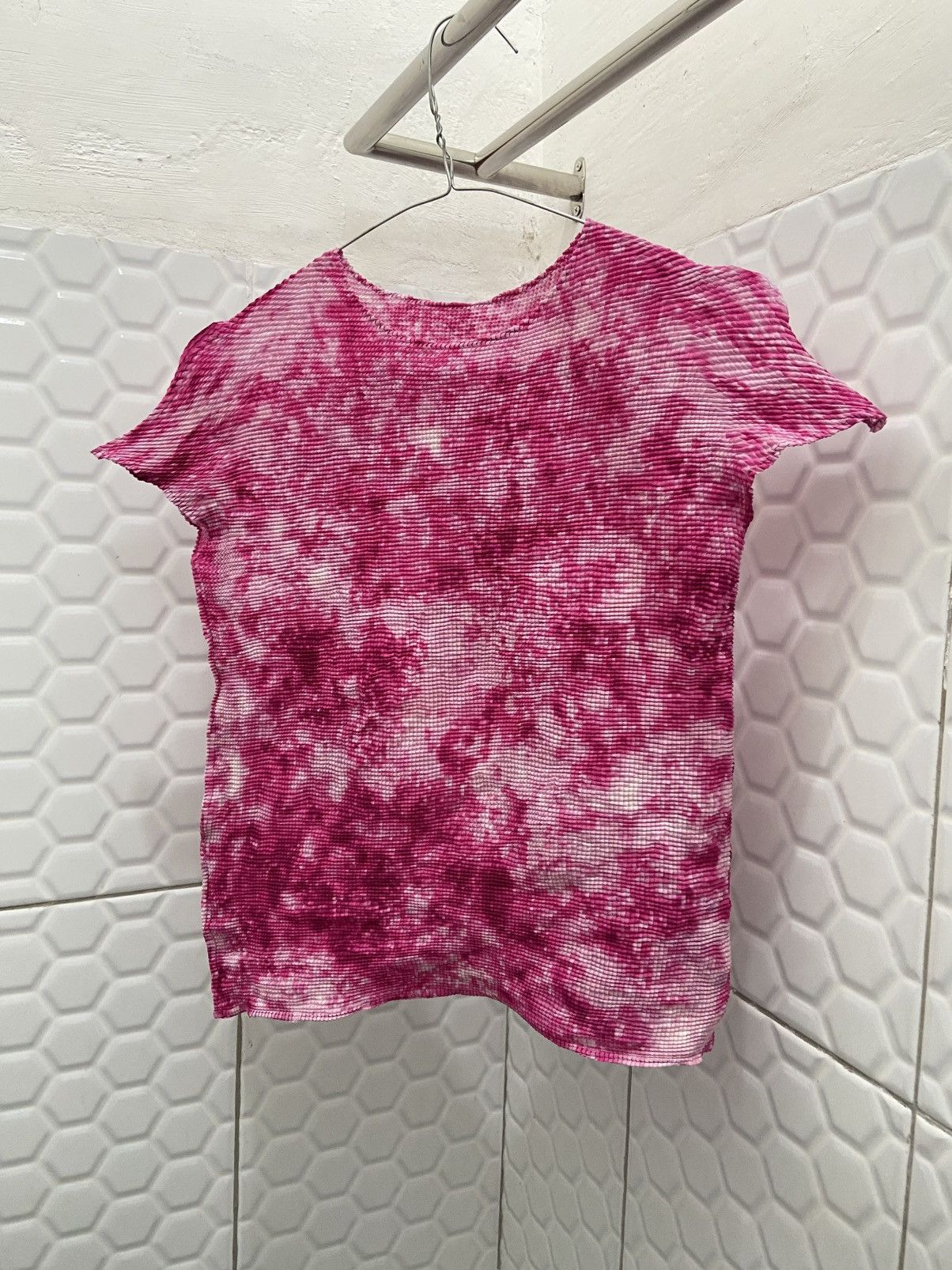 Issey Miyake × Pleats Please Issey Miyake Issey Miyake Pleats Please Tie Dye Sleeveless Size M / US 6-8 / IT 42-44 - 3 Thumbnail