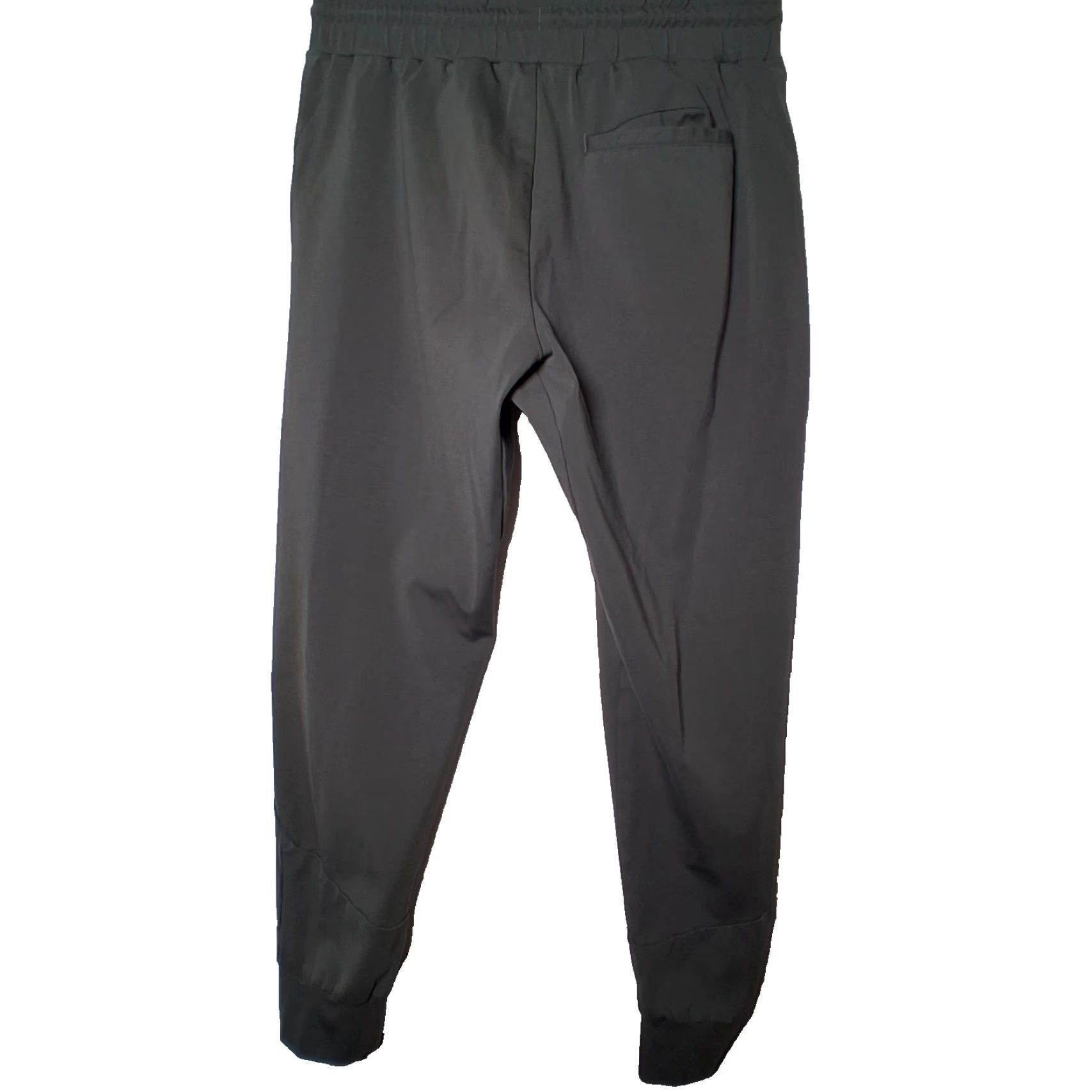 Vintage Bylt Active Jogger Pants Women M Gray Nylon Spandex Viscose Stretch Athletic Pockets Drawstring Regular Inseam 27" Jogger Work Out Athletic Size 32" / US 10 / IT 46 - 2 Thumbnail