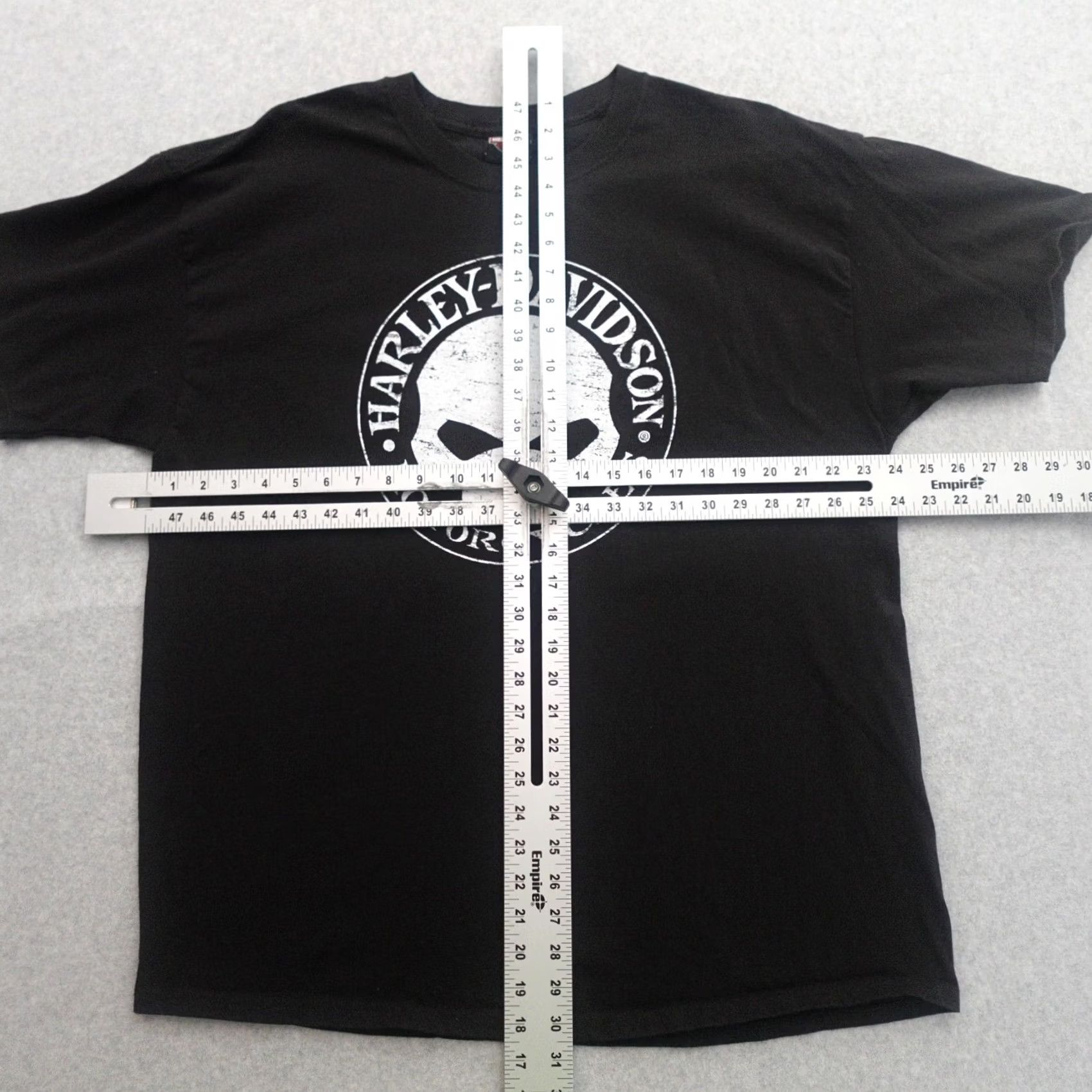 Harley Davidson Harley-Davidson T-Shirt Harley-Davidson Shirt 2XL Black Mens Short Sleeve Vintage Rocker Canoga Park Tshirt Size US XXL / EU 58 / 5 - 5 Thumbnail
