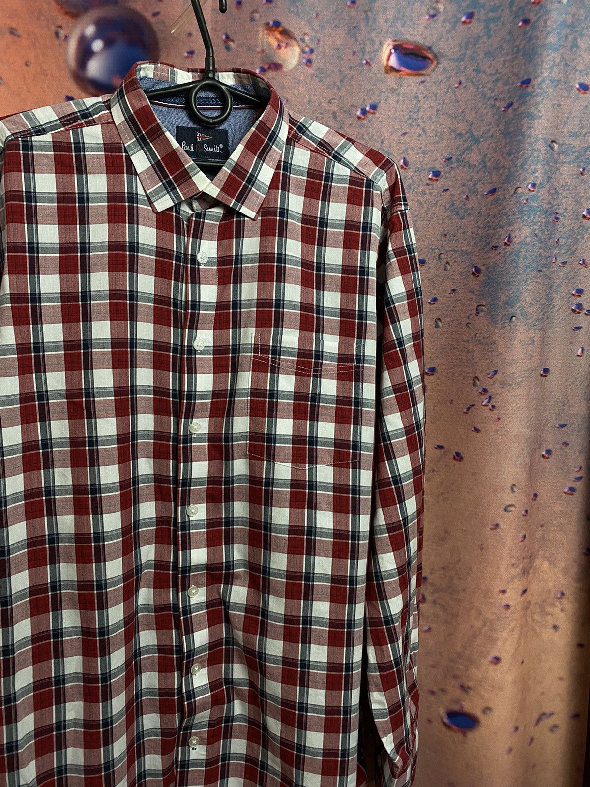 Designer Vintage Paul Smith luxury shirt Size US XL / EU 56 / 4 - 1 Thumbnail