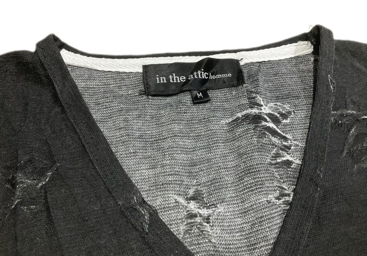 Hysteric Glamour × If Six Was Nine × Japanese Brand 🔥Sick Y2K In The Attic Frayed Distressed Shirt LGB Size US M / EU 48-50 / 2 - 4 Thumbnail