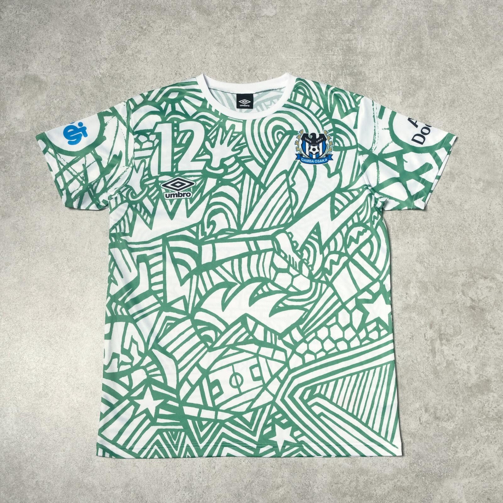 Umbro 2021 Gamba Osaka Expo Match Shirt J-League Umbro (M) Size US M / EU 48-50 / 2 - 1 Thumbnail