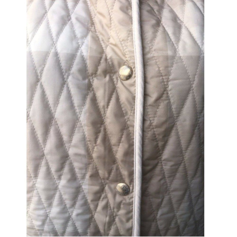 Other Goldix Beige Lightweight Lined Quilted Jacket Size UK 10 US Size S / US 4 / IT 40 - 5 Thumbnail