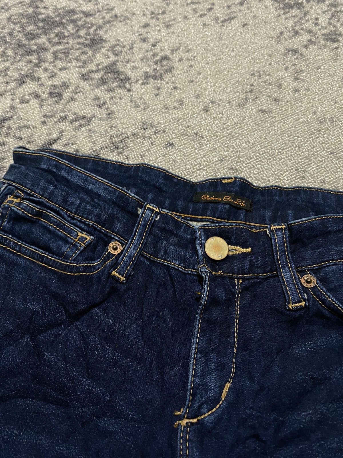 Hysteric Glamour × Japanese Brand Y2k Clothing for life ifsixwasnine flare Jeans Size 28" / US 6 / IT 42 - 4 Thumbnail