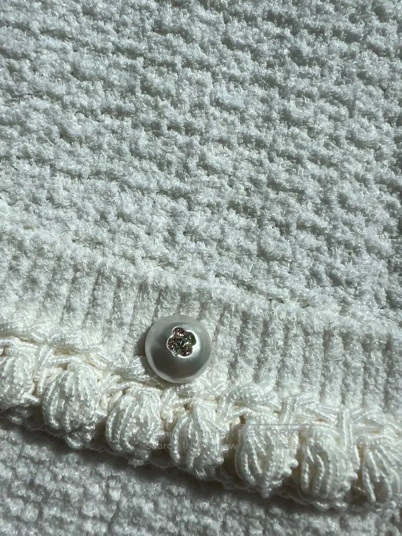 Chanel Chanel 25p white doll collar cardigan coat Size XS / US 0-2 / IT 36-38 - 3 Thumbnail