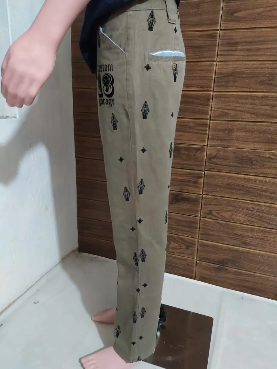 Japanese Brand BRTH BREATH EMBROIDERY MARIE PANTS Size US 31 - 15 Thumbnail