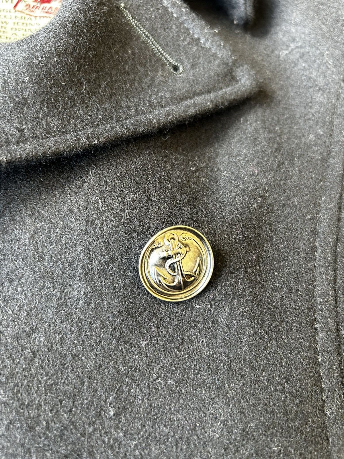 Japanese Brand PPFM TIME FOR PUNK DOUBLE BREASTED WOOL JACKET Size L / US 10 / IT 46 - 7 Thumbnail