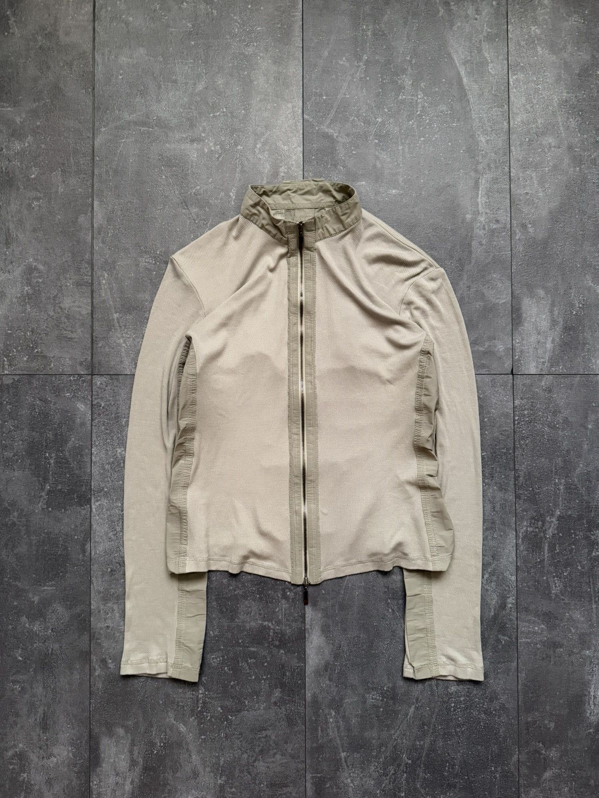 Other Beate Heymann Tech Zip Jacket w/ Nylon Panels Size M / US 6-8 / IT 42-44 - 2 Thumbnail