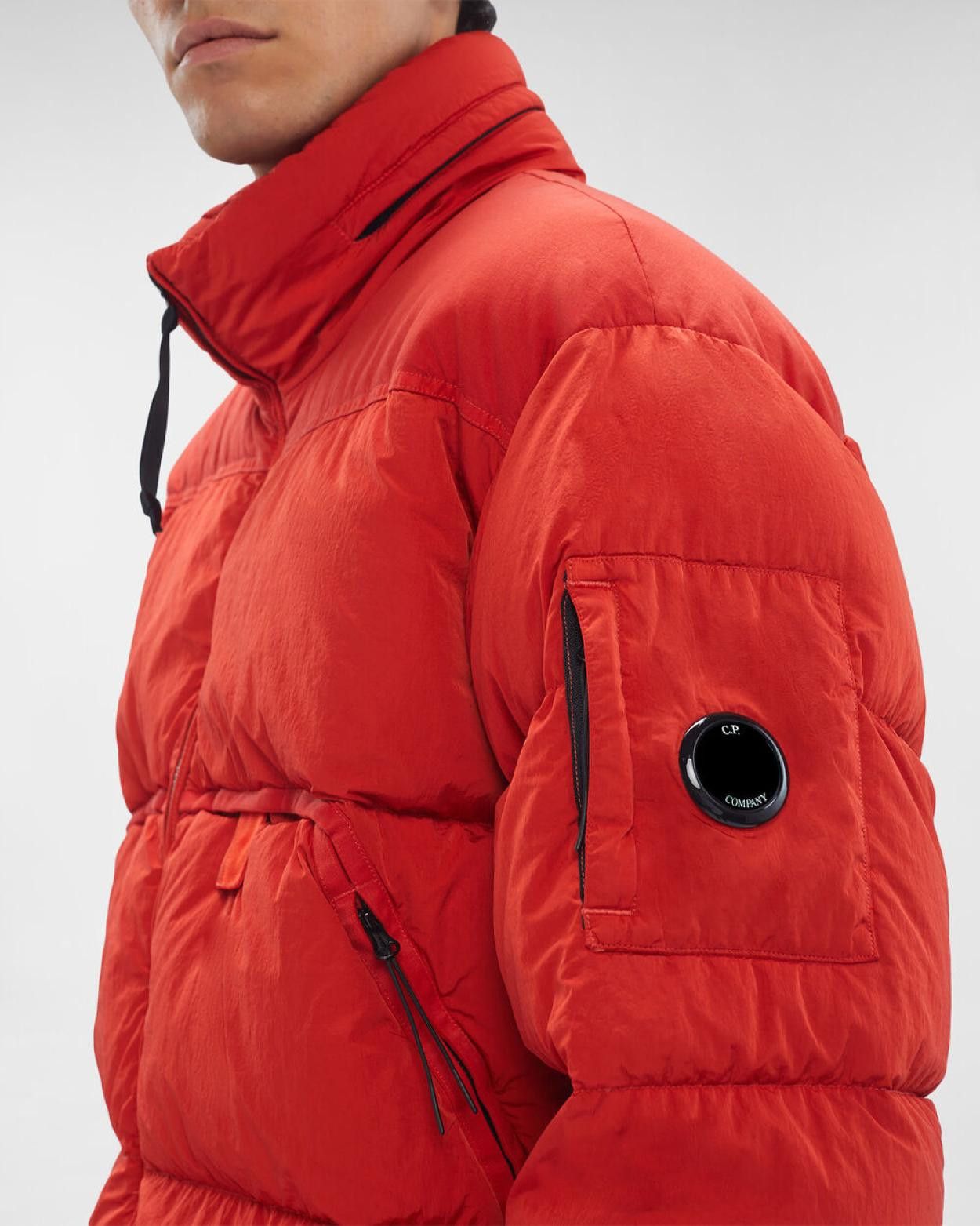 C.P. Company o1y1224 Zip Hooded Jacket in Red Size US XL / EU 56 / 4 - 5 Thumbnail
