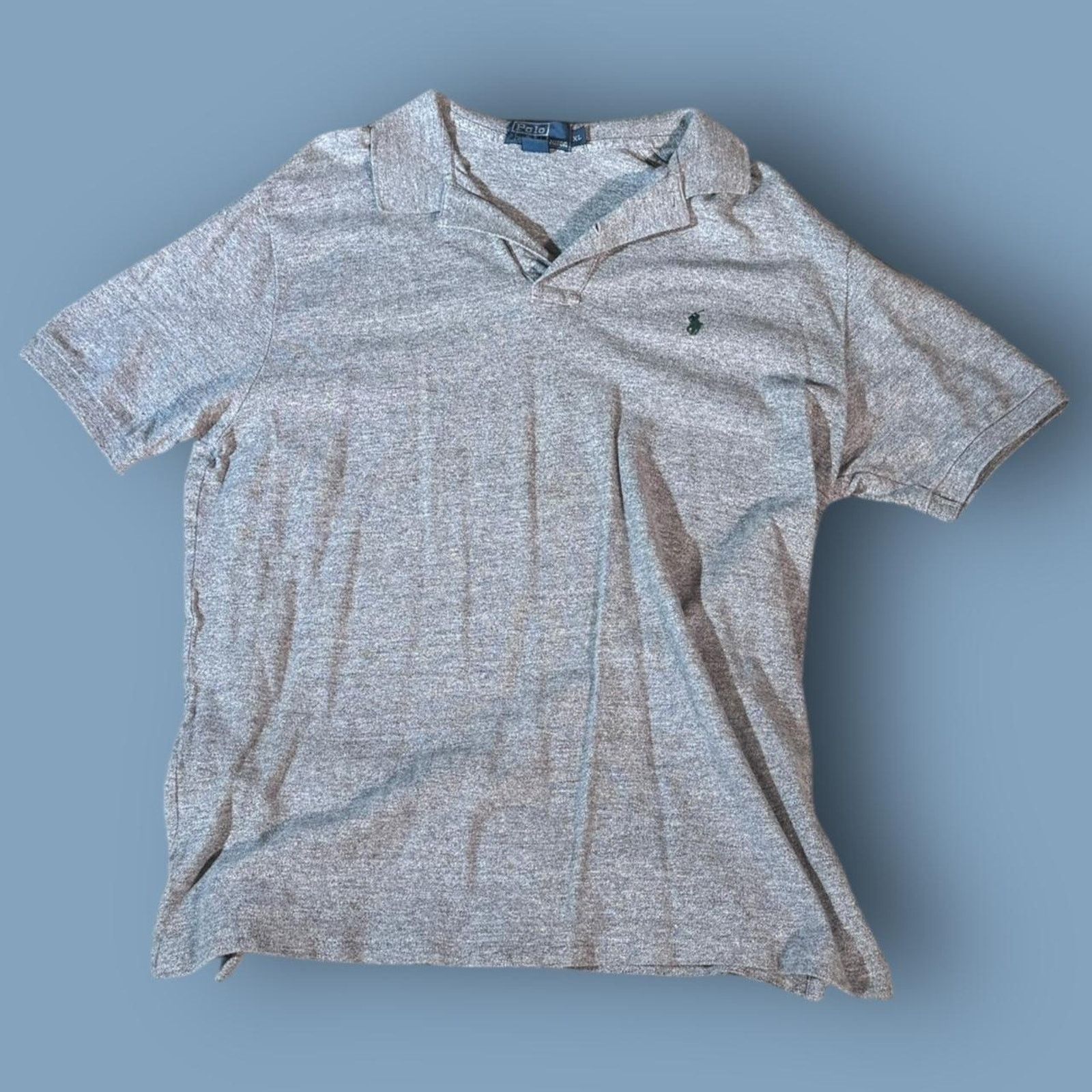 Polo Ralph Lauren Vintage Grey Polo Ralph Lauren polo shirt Size US XL / EU 56 / 4 - 2 Thumbnail
