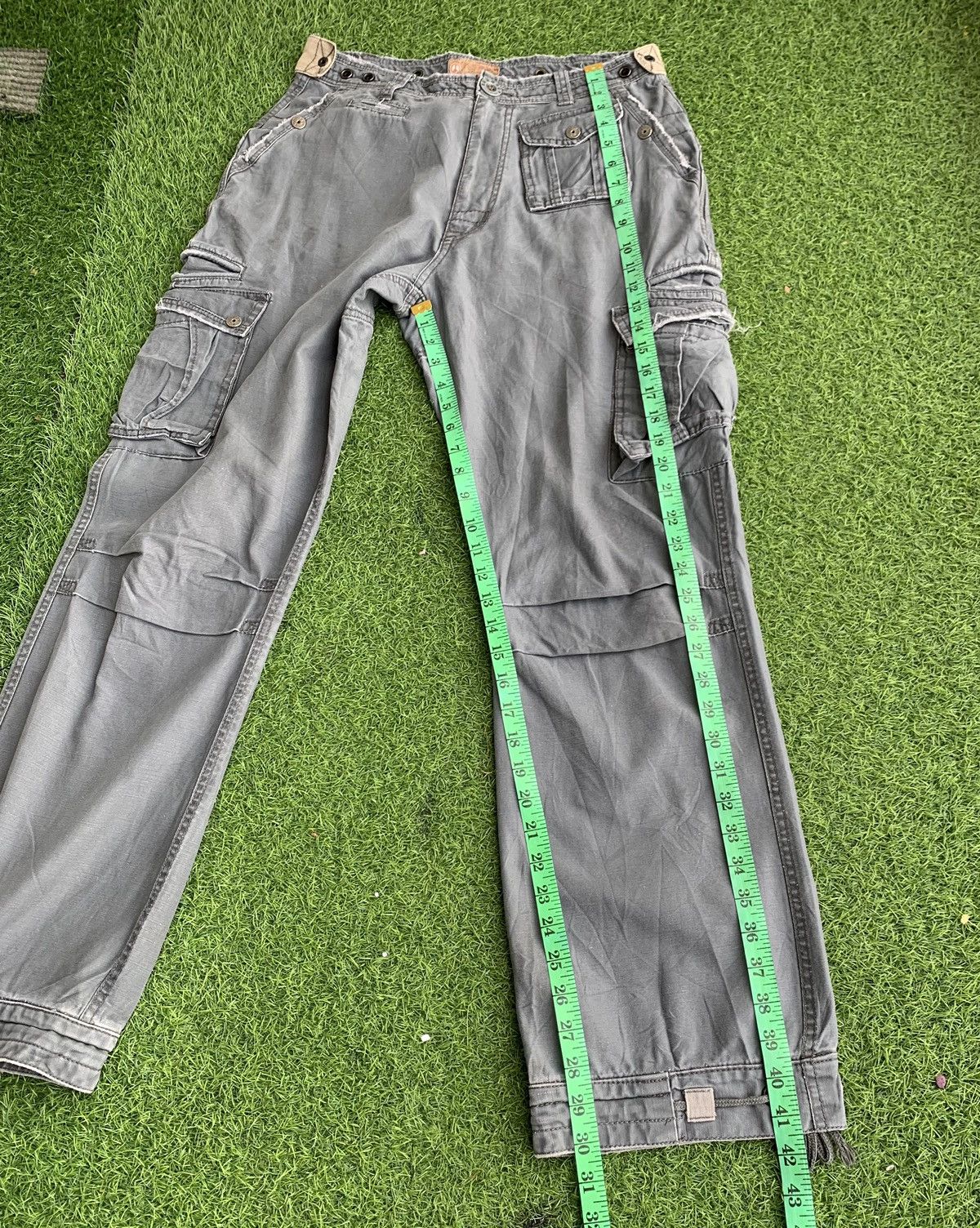 Japanese Brand 🔥 Japanese Brand 3QR Cargo Pocket Pants Size US 32 / EU 48 - 13 Thumbnail