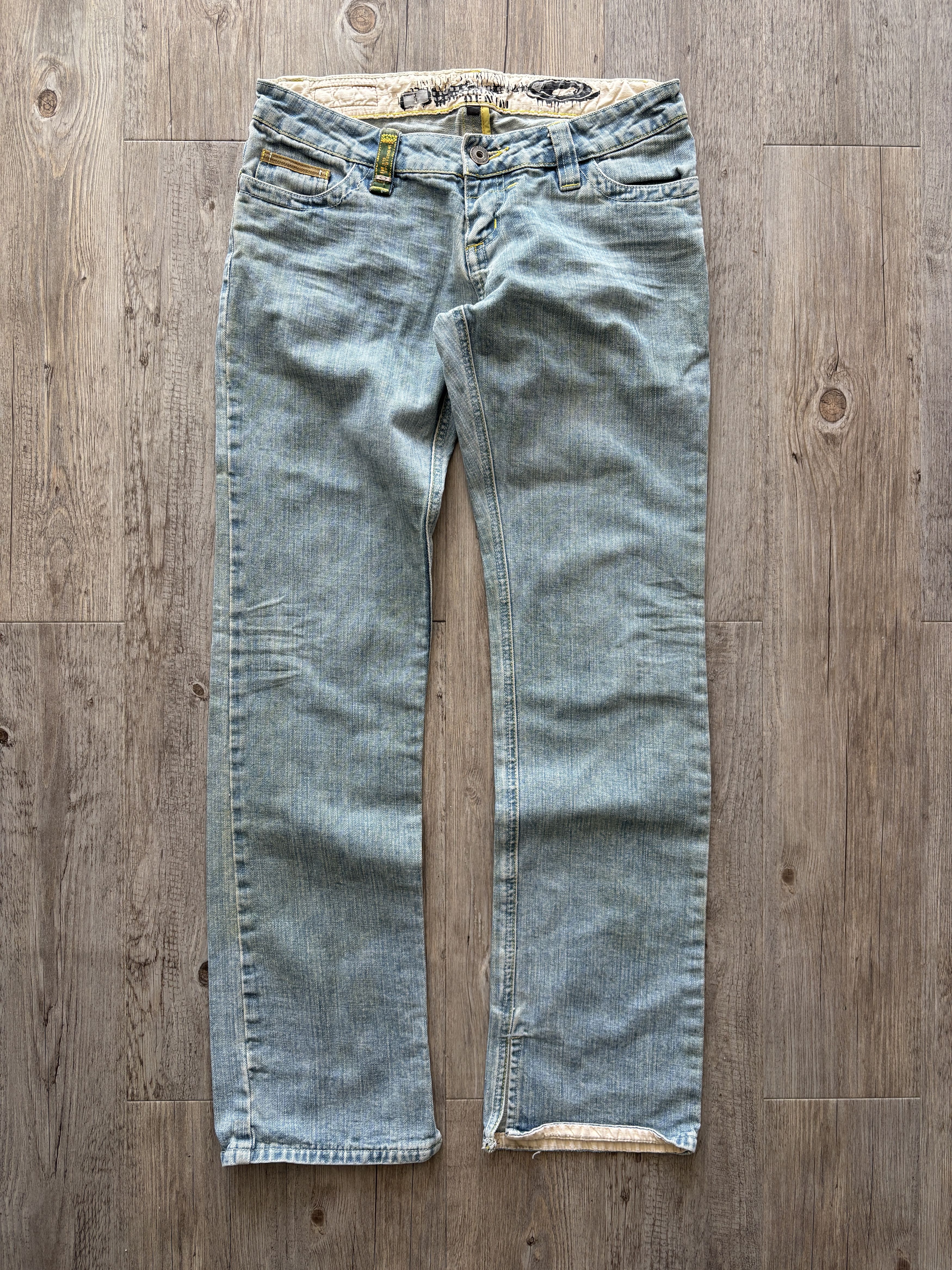 Oakley RARE 00's Oakley X Metal Industrial Denim Jeans (M) Size US 28 / EU 44 - 3 Thumbnail