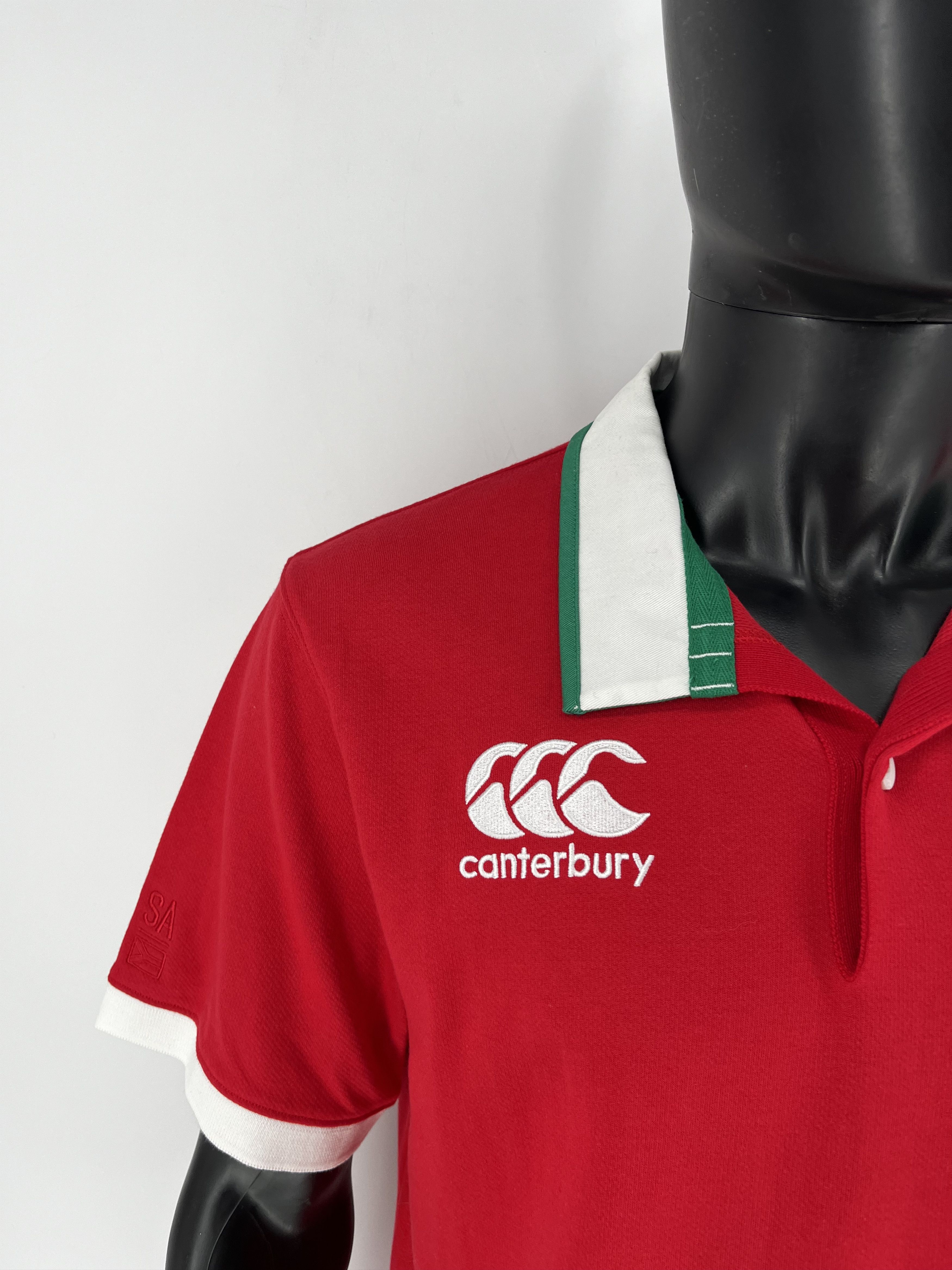 Canterbury of New Zealand × Vintage Canterbury British & Irish Lions Rugby Polo Shirt Men's Size US L / EU 52-54 / 3 - 8 Thumbnail