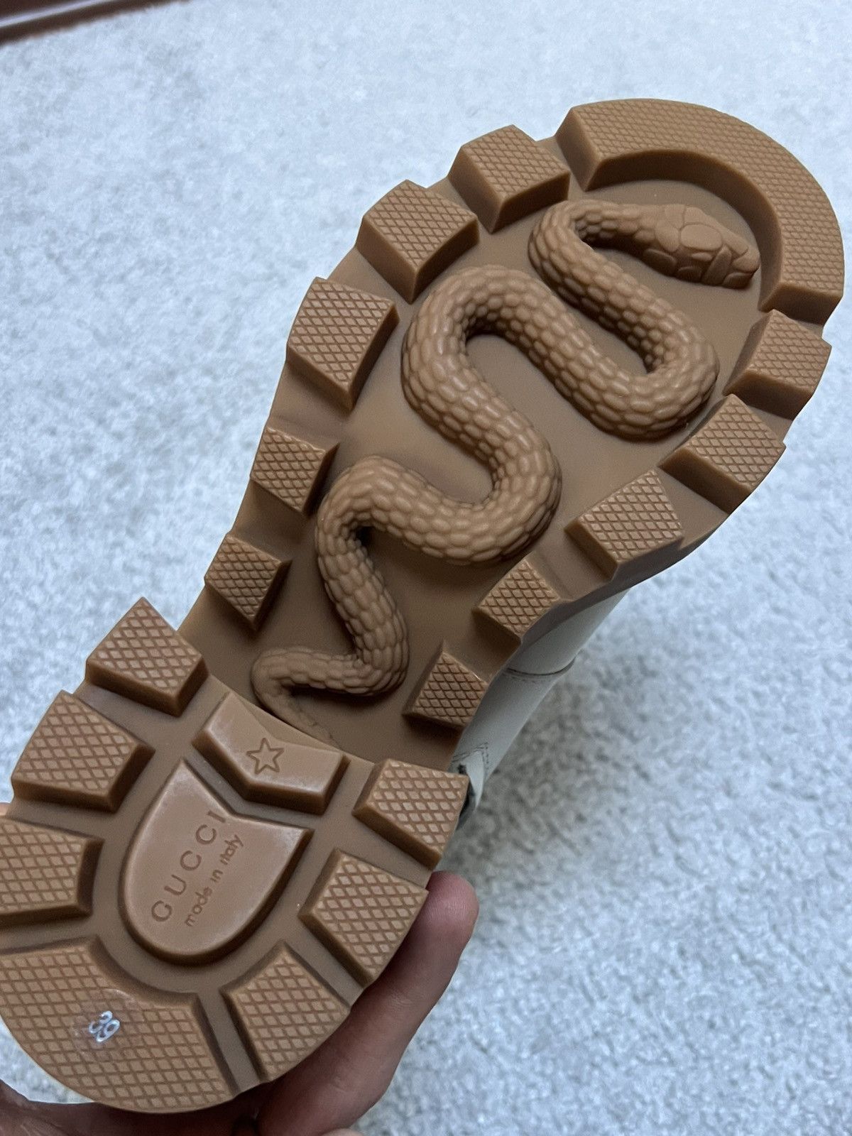 Gucci Gucci Kensington Double Buckle Monogram Boots Size 39 Size US 8 / IT 38 - 10 Thumbnail