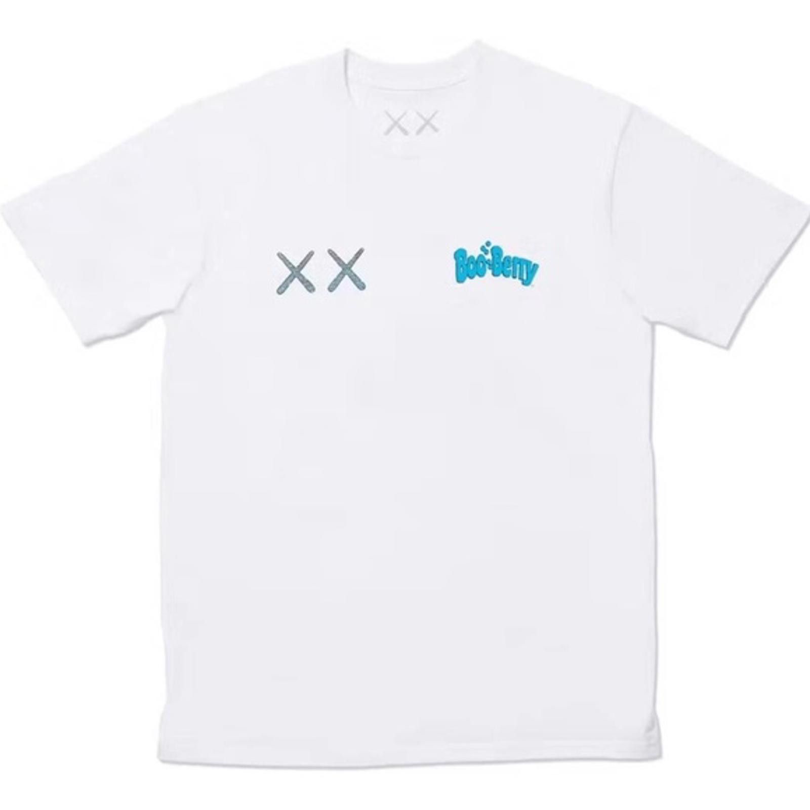 Kaws Kaws x Monsters General Mills Boo Berry White Tee - Small Size US S / EU 44-46 / 1 - 1 Thumbnail