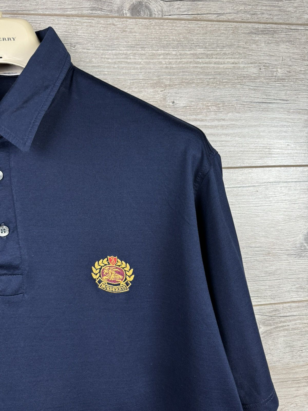 Burberry Burberrys Polo 👕 Luxury Tee Made in England 🏴󠁧󠁢󠁥󠁮󠁧󠁿 size XL Size US XL / EU 56 / 4 - 5 Thumbnail
