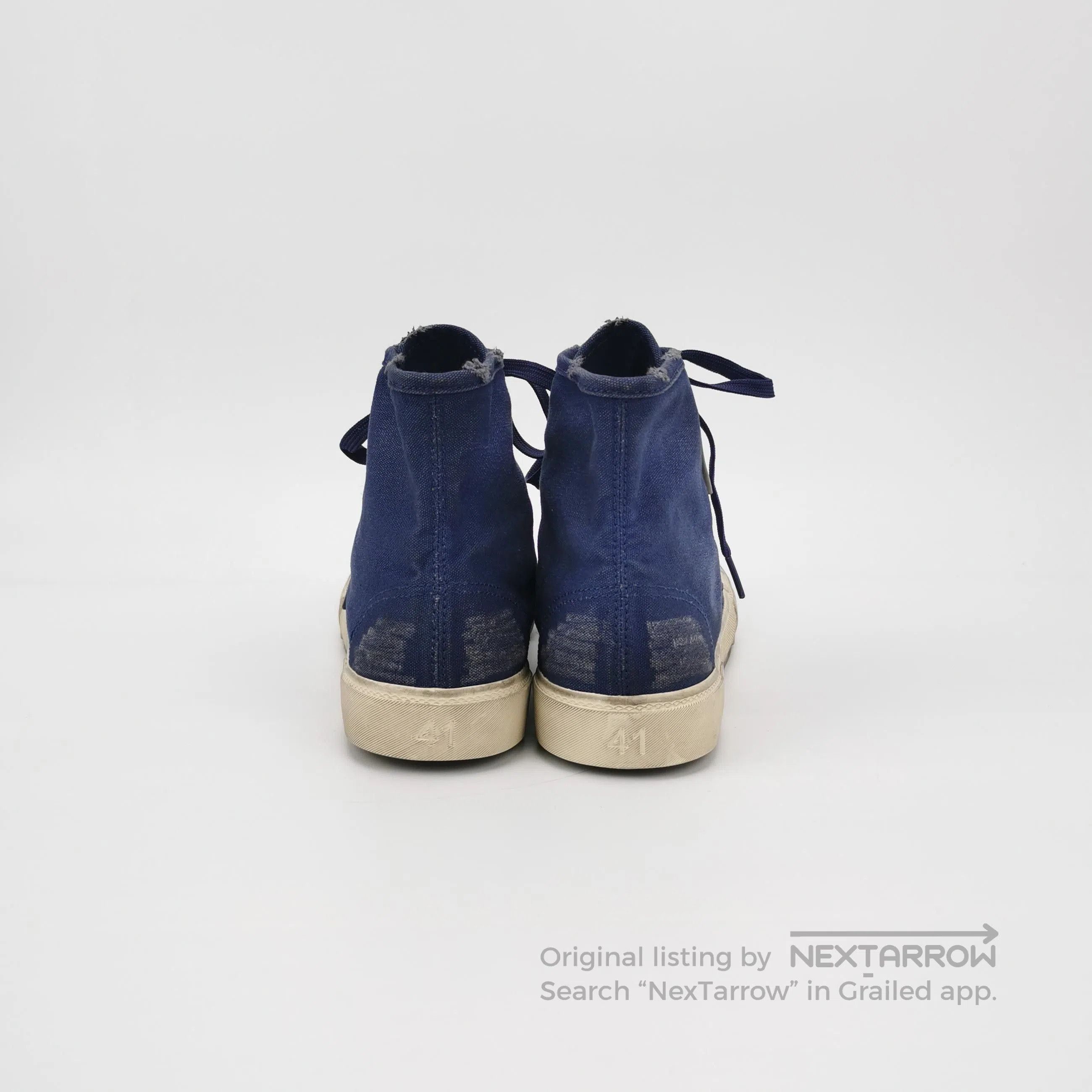 Balenciaga Balenciaga Distressed Canvas High. Size US 10 / EU 43 - 4 Thumbnail