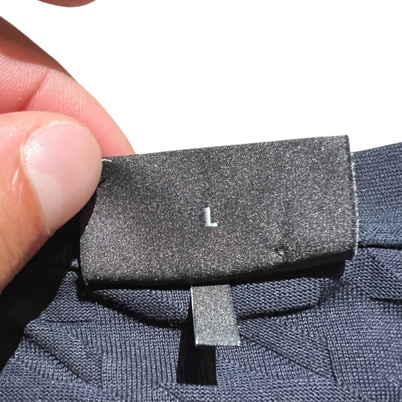 Emporio Armani Emporio Armani Houndstooth Textured T-shirt Size US L / EU 52-54 / 3 - 6 Thumbnail