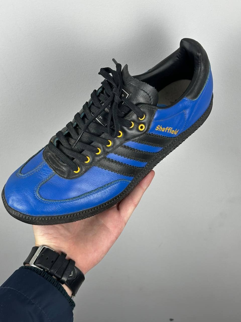Adidas Rare Adidas Samba Sheffield City Series Leather Sneakers Size US 11.5 / EU 44-45 - 3 Thumbnail