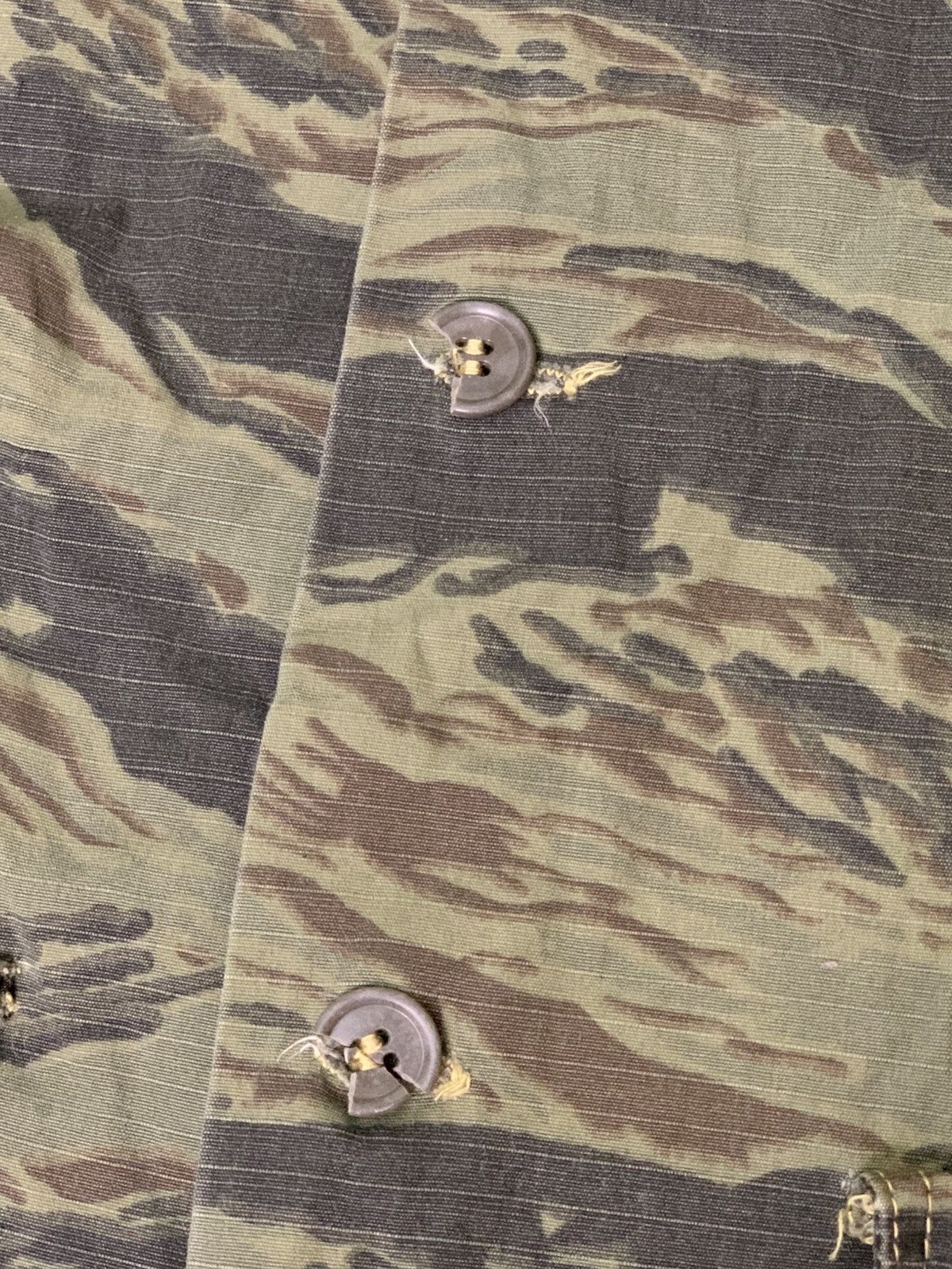 Other Rare Design Tiger Stripe Military Coats Size L / US 10 / IT 46 - 4 Thumbnail