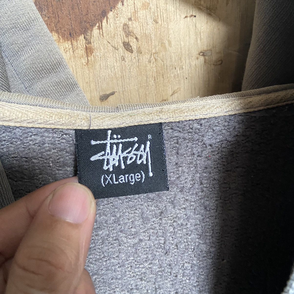Stussy Faded Vintage Stussy Sword Zipper Hoodie Size US XL / EU 56 / 4 - 7 Thumbnail