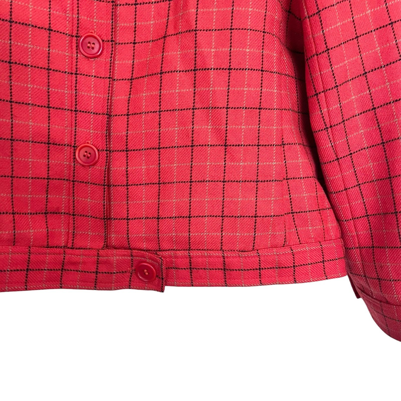 Brooks Brothers Brooks Brothers Vintage Plaid Wool Button Front Jacket Size L / US 10 / IT 46 - 4 Thumbnail