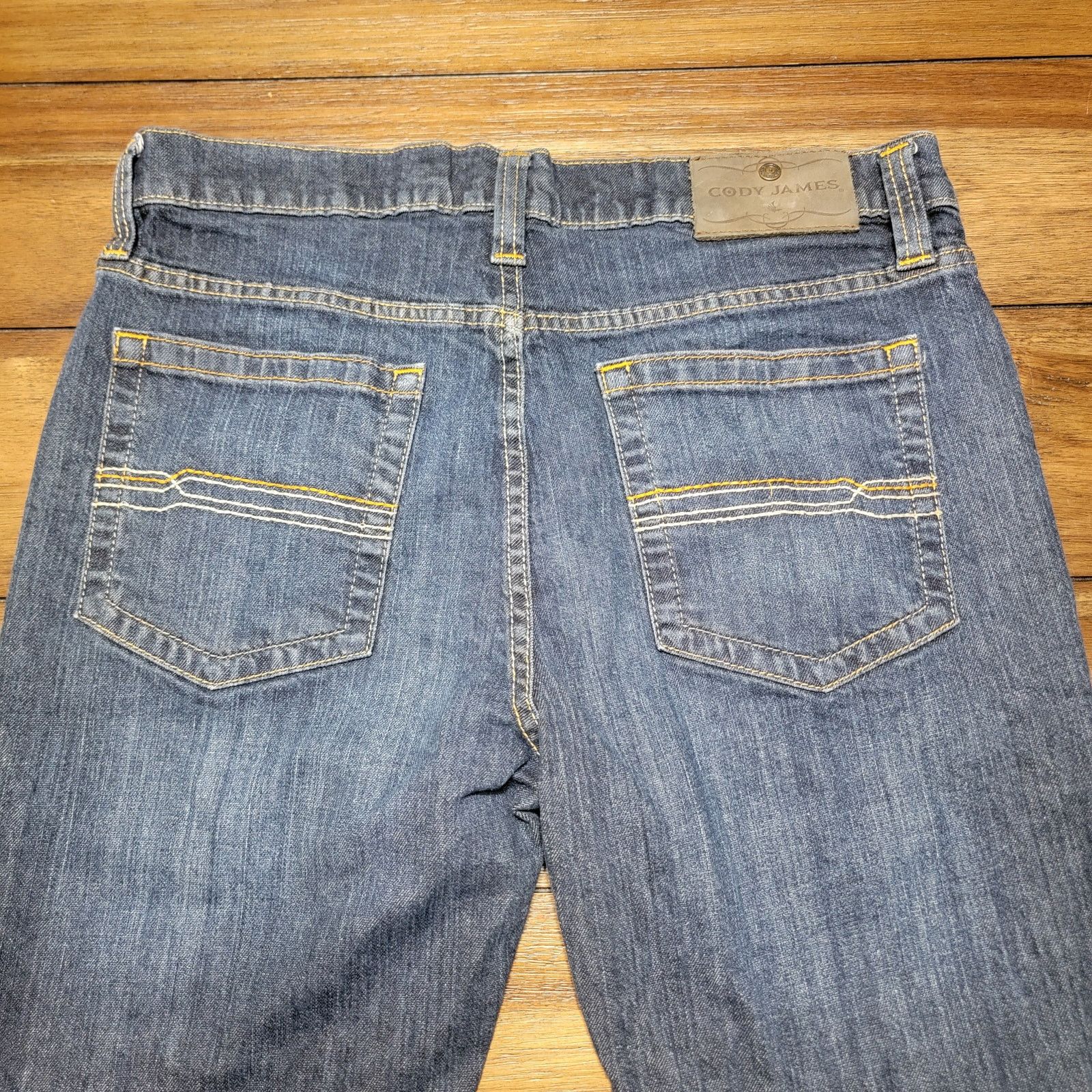 Cody James Cody James Straight Denim Jeans - Size 34W x 32L Size US 34 / EU 50 - 4 Thumbnail