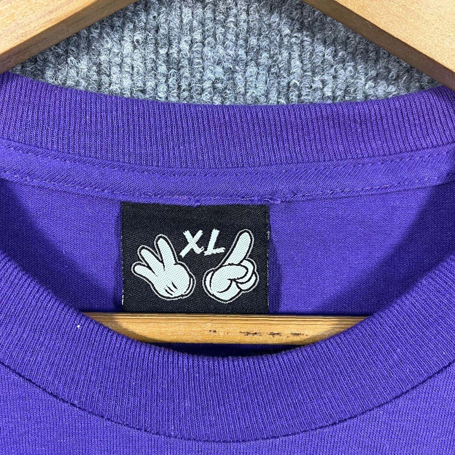 Vintage VINTAGE The Wild Ones Blink 182 T-Shirt Mens XL Purple Streetwear Angels Angel Short Sleeve T-Shirt Los Angeles 90s Size US XL / EU 56 / 4 - 3 Thumbnail