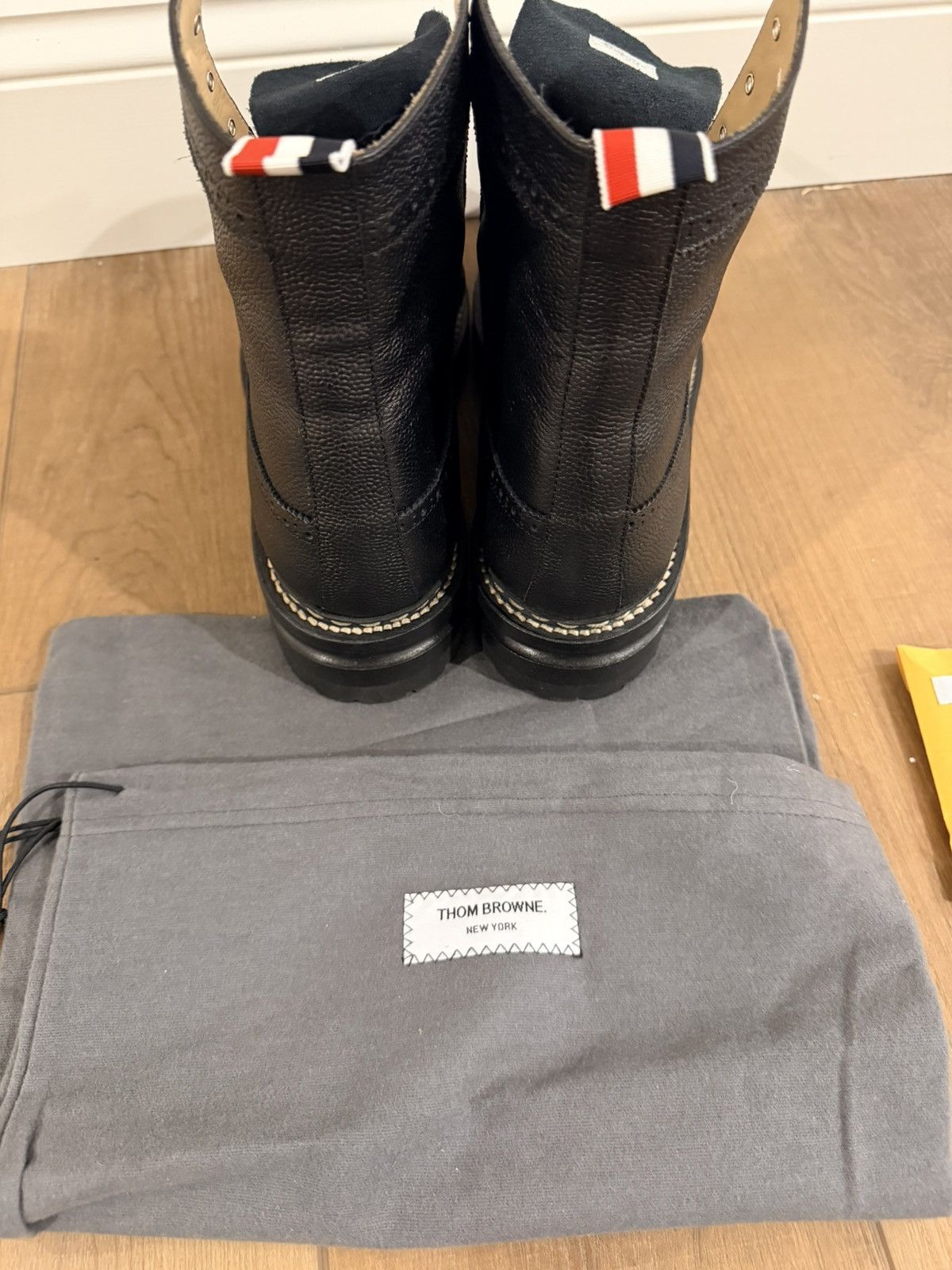 Thom Browne Thom Browne Leather Lugsole Hiking Boots Size US 9.5 / EU 42-43 - 13 Thumbnail