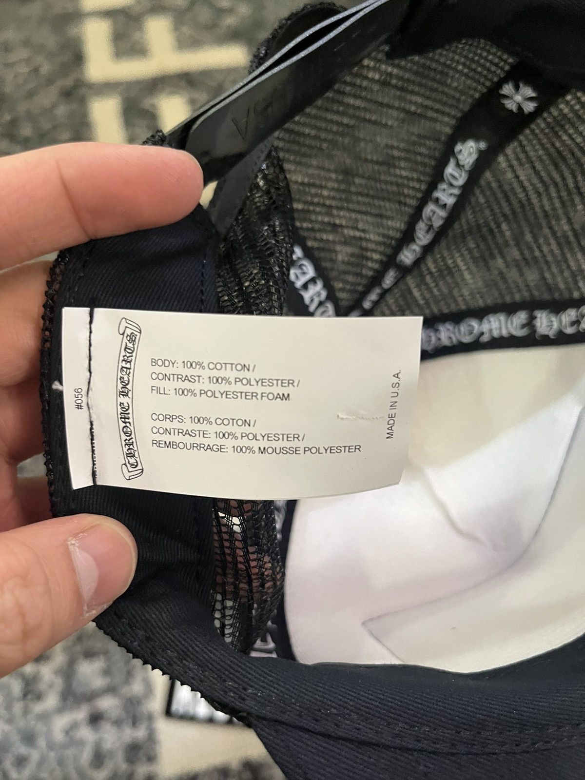 Chrome Hearts NEW CHROME HEARTS WHITE TRUCKER Size ONE SIZE - 4 Thumbnail