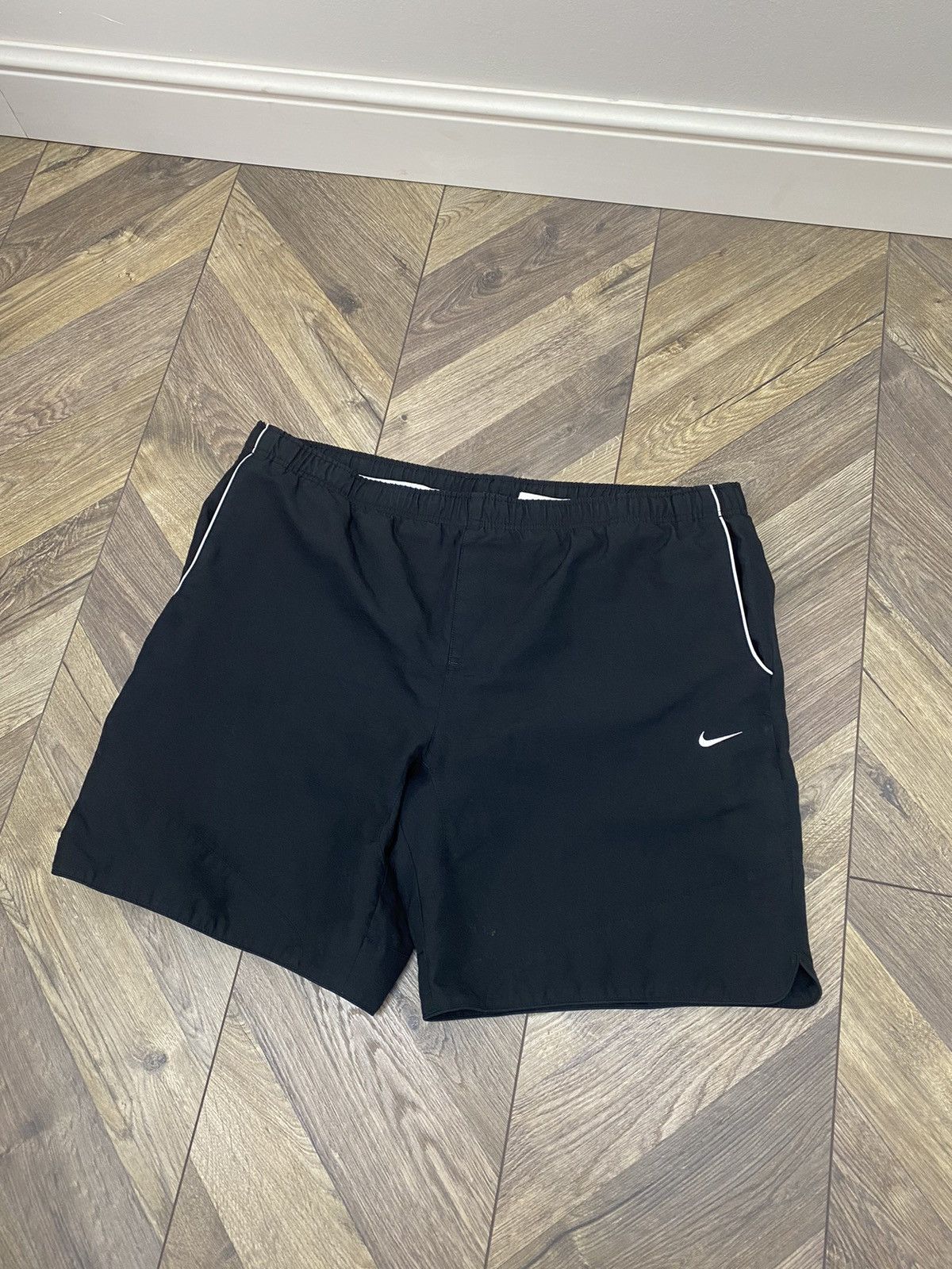 Nike × Vintage Vintage Nike Swim Shorts Trunks Y2K Embroidered logo Size US 35 - 3 Thumbnail