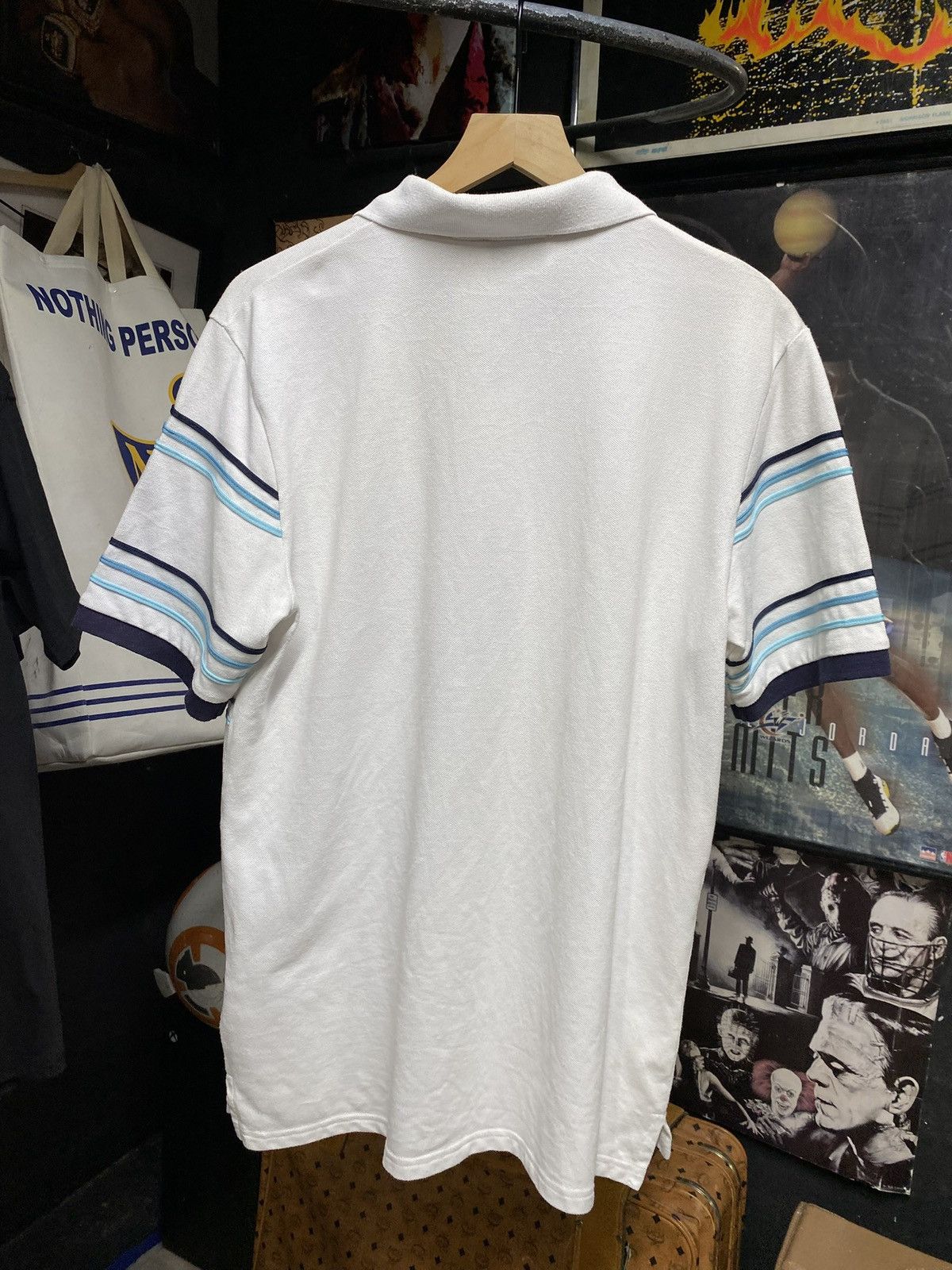 Yves Saint Laurent Yves Saint Laurent Polo White Ysl T-Shirt Size Large Size US L / EU 52-54 / 3 - 6 Thumbnail