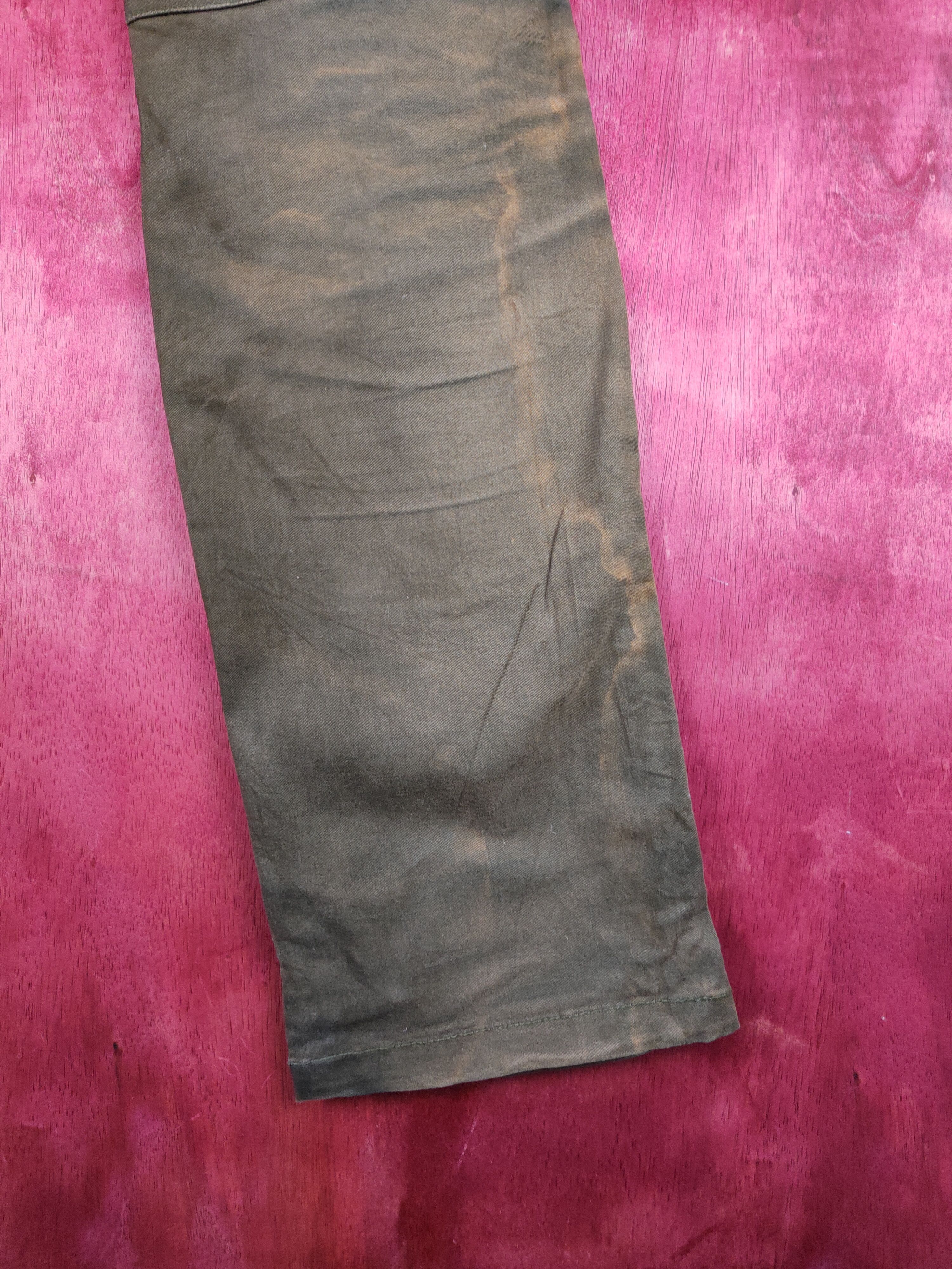 Japanese Brand DL Geride Faded Multipocket Tactical Cargo Pants #S2225 Size US 30 / EU 46 - 11 Thumbnail