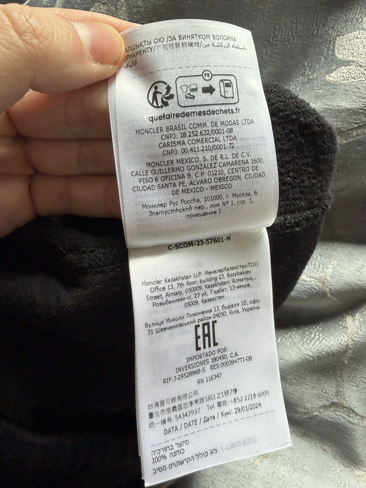Moncler × Rick Owens Rick Owens X Moncler sweatpants/joggers/pants Size US 30 / EU 46 - 6 Thumbnail