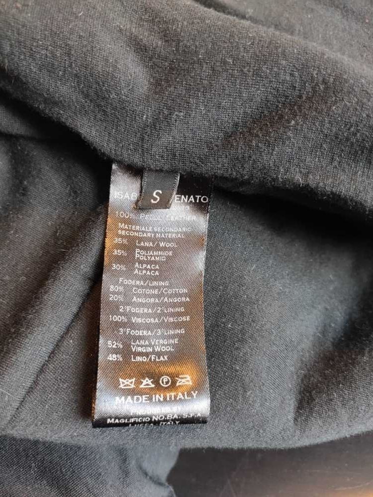 Isabel Benenato Wool & leather hooded coat.Like Rick Owens or Julius Size US M / EU 48-50 / 2 - 6 Thumbnail