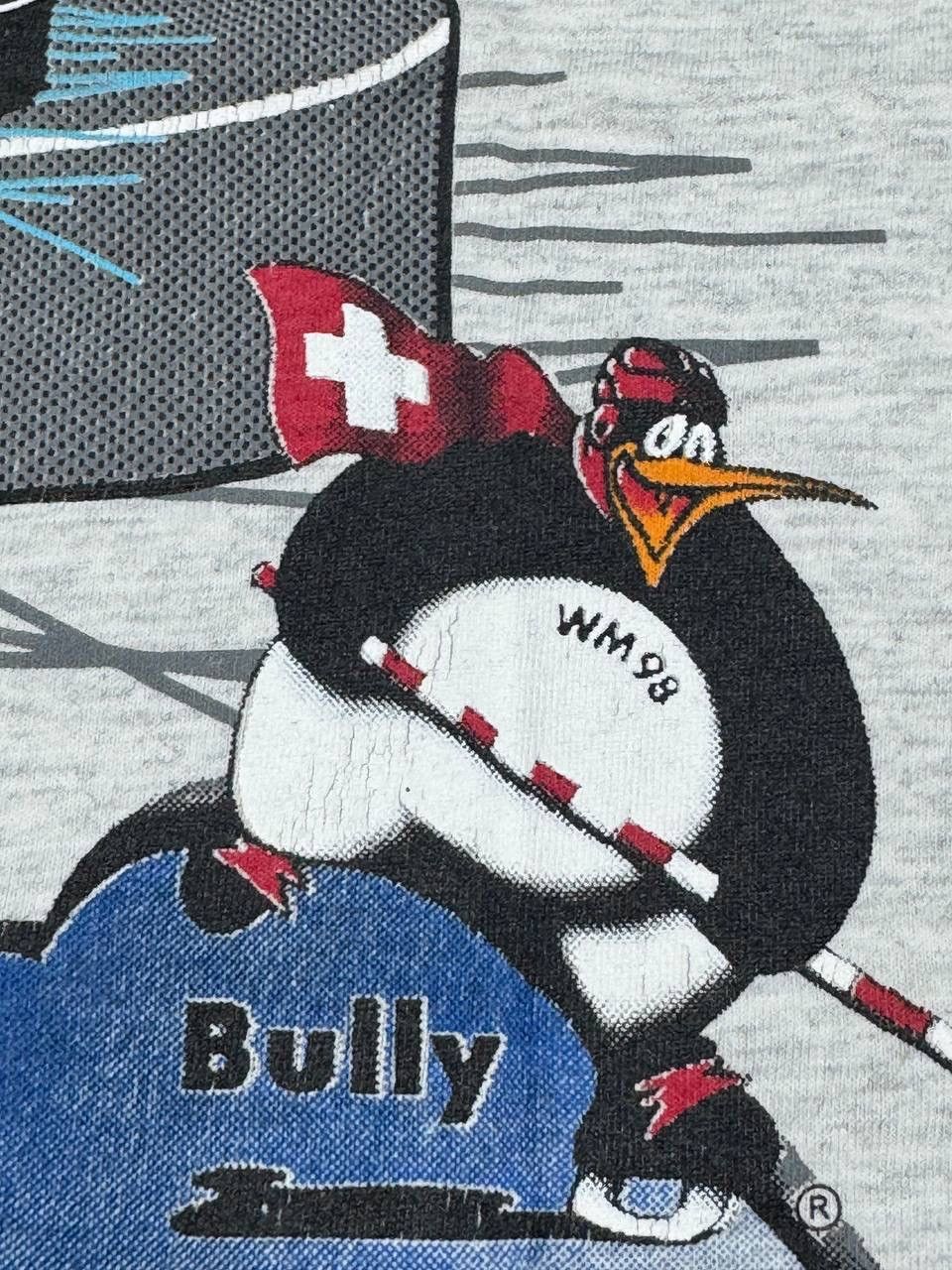 NHL Rare 90s Team Sweden Hockey Tee Shirt XL Size US XL / EU 56 / 4 - 3 Thumbnail