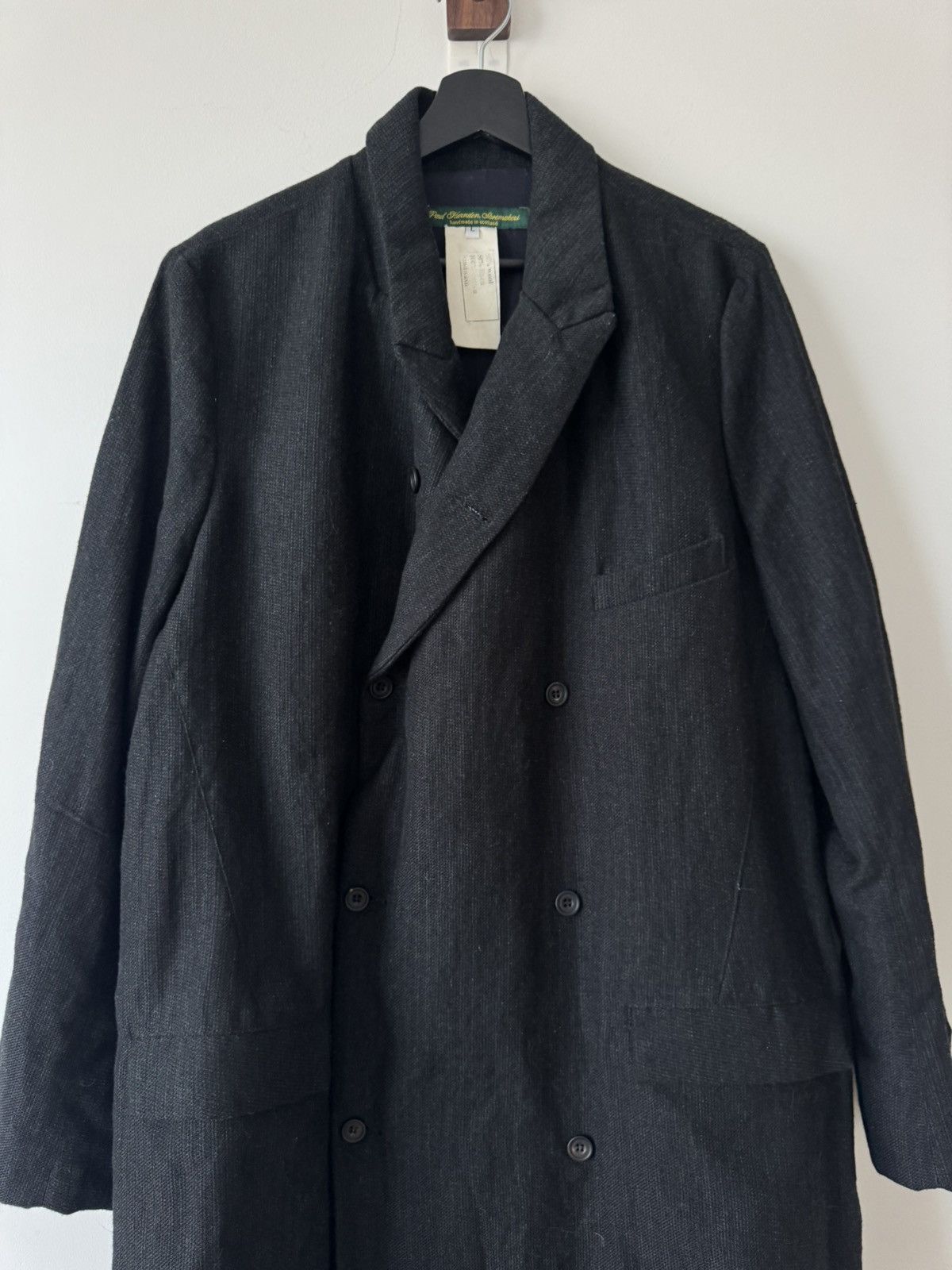 Paul Harnden Shoemakers Double Breasted Long Jacket Size US L / EU 52-54 / 3 - 6 Thumbnail