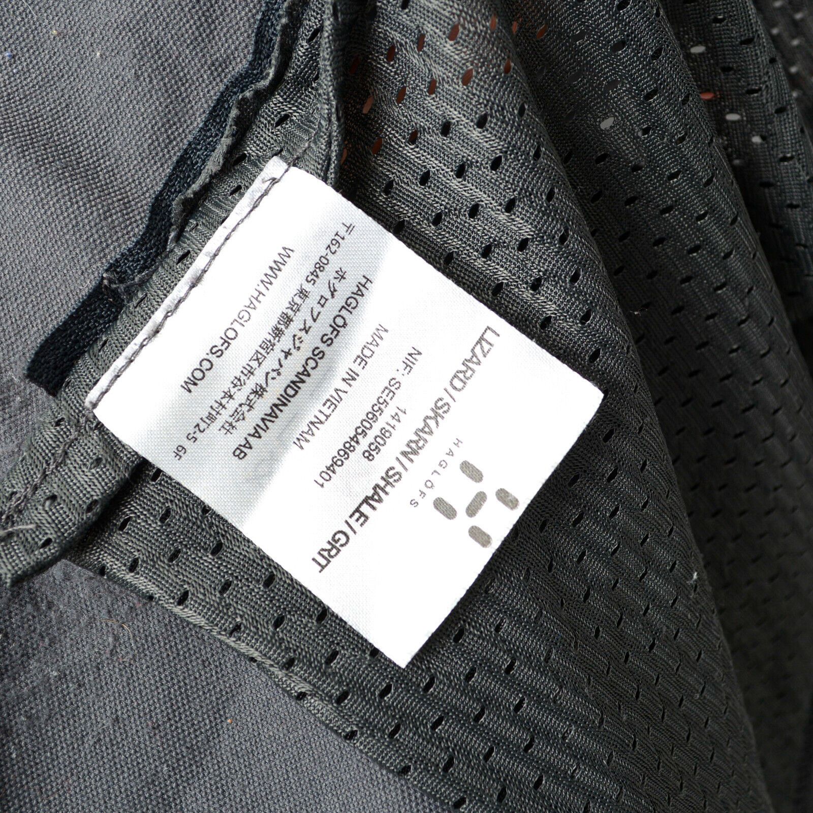 Haglofs Lizard Skarn Shale Grit L Jacket Hooded Run Jog Lightweight Size L / US 10 / IT 46 - 5 Thumbnail