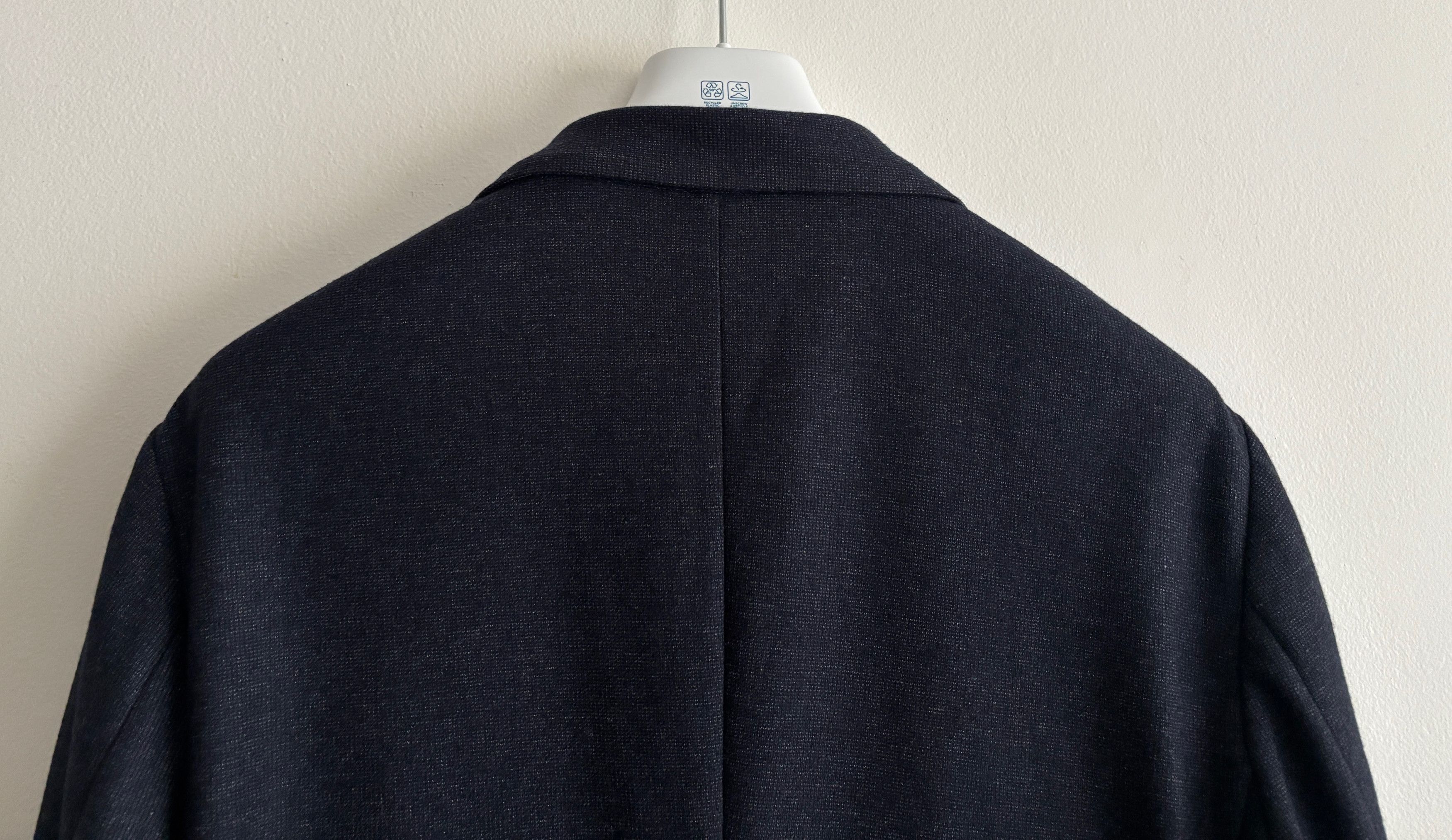 Barena Monocle 3 roll 2 Unstructured Navy Wool Cashmere Sport Coat Size 44R - 12 Thumbnail